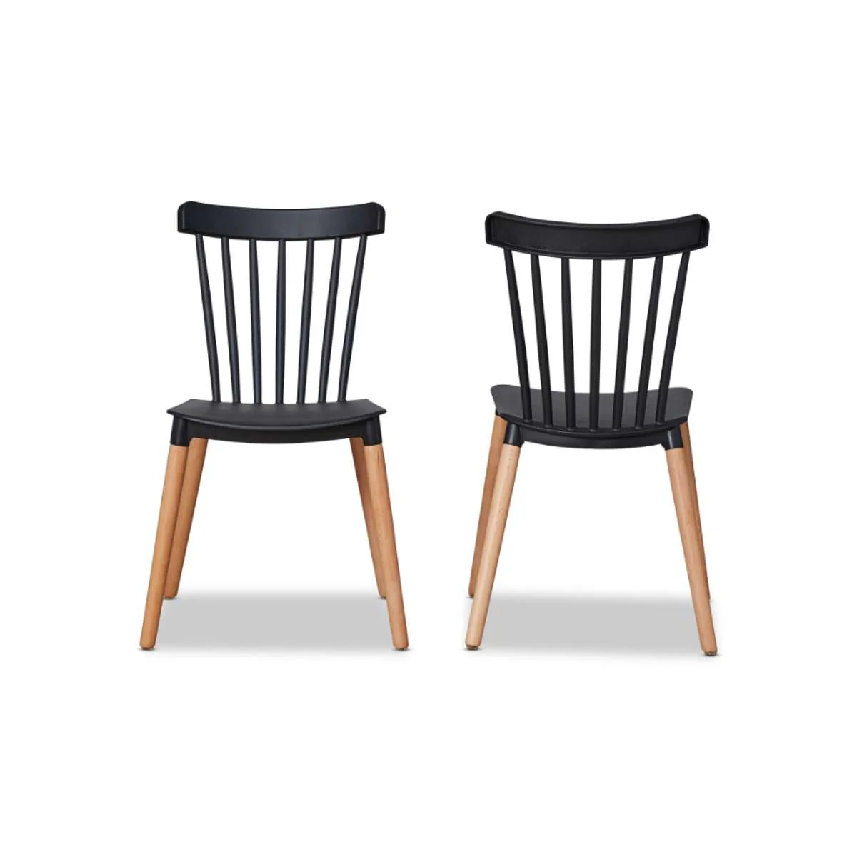 Frida Dining Chair - Set of 2 - Black - Image 11