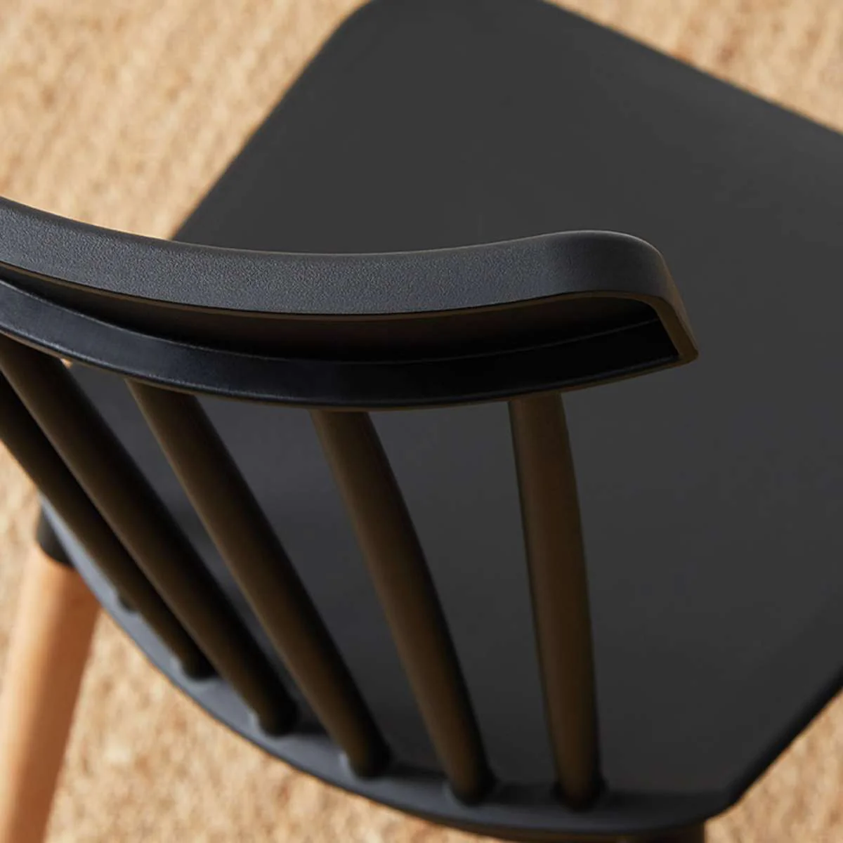 Frida Dining Chair - Set of 2 - Black - Image 3