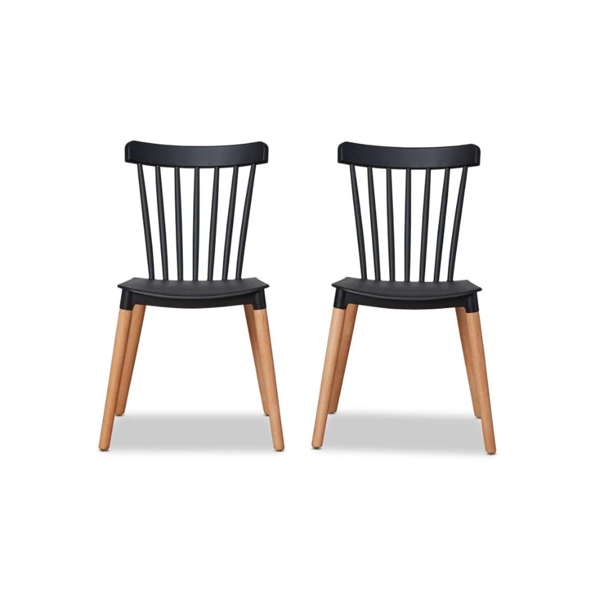 Frida Dining Chair - Set of 2 - Black - Image 8