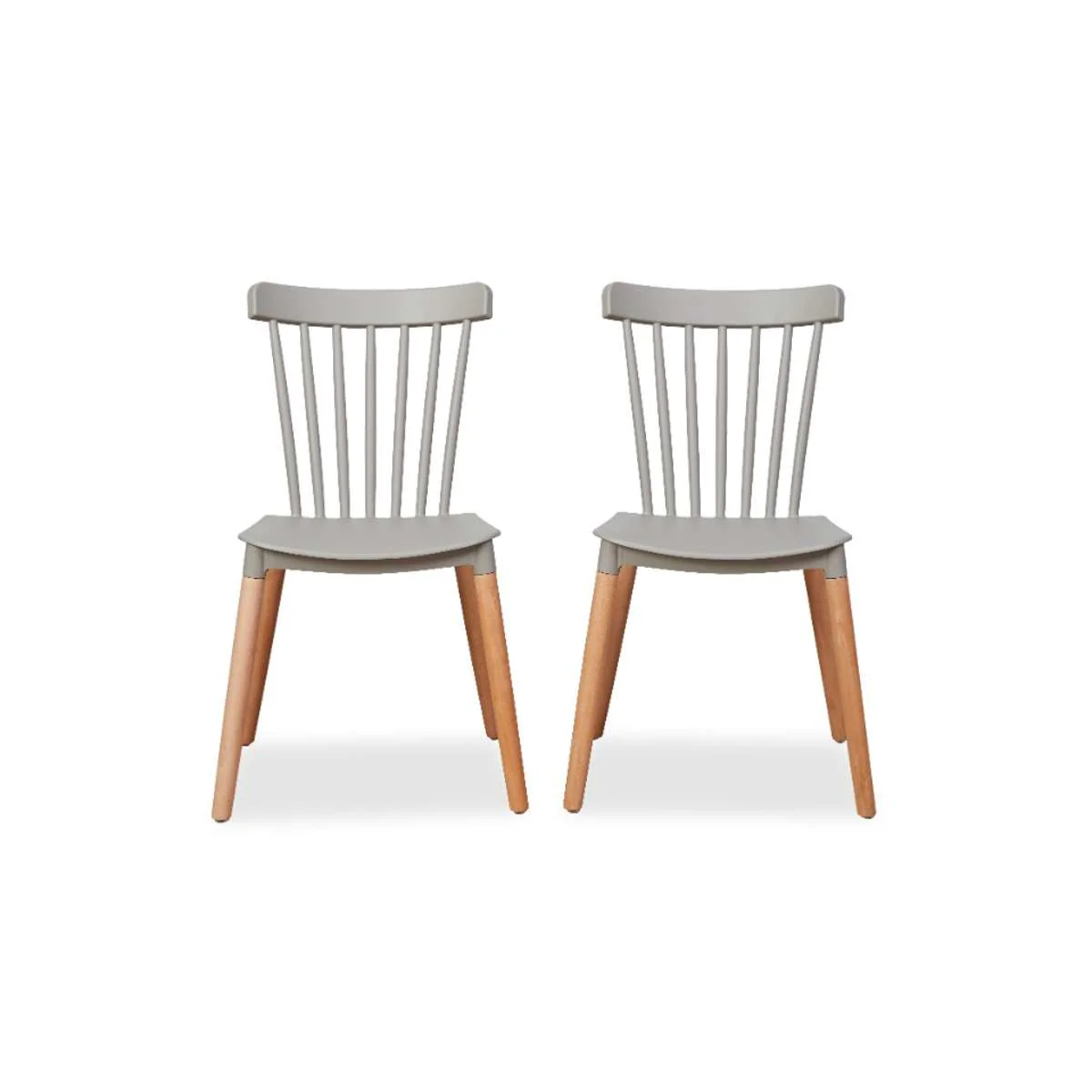 Frida Dining Chair - Set of 2 - Stone - Image 9
