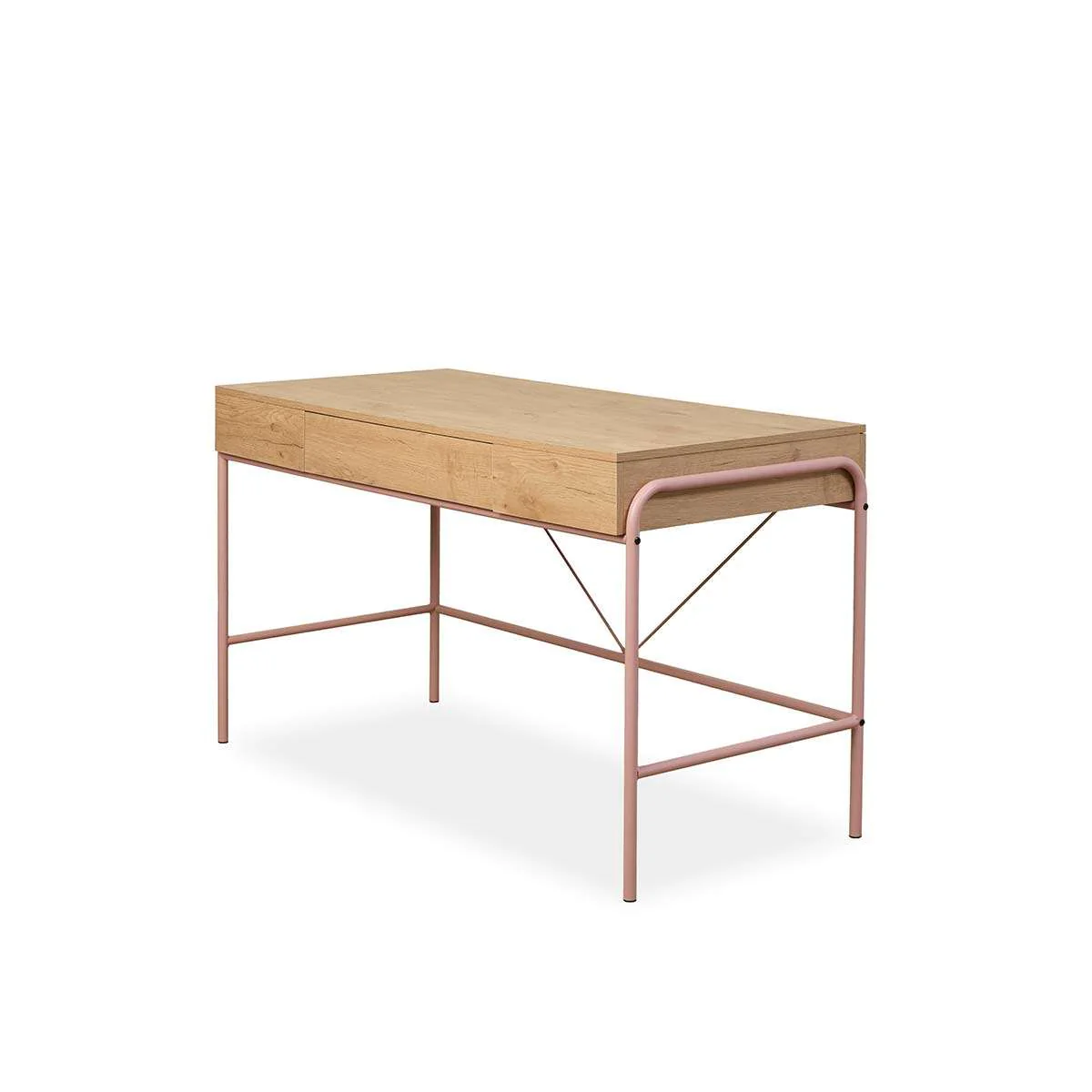 Grover Desk with Hooks - Pink/Natural - Image 11