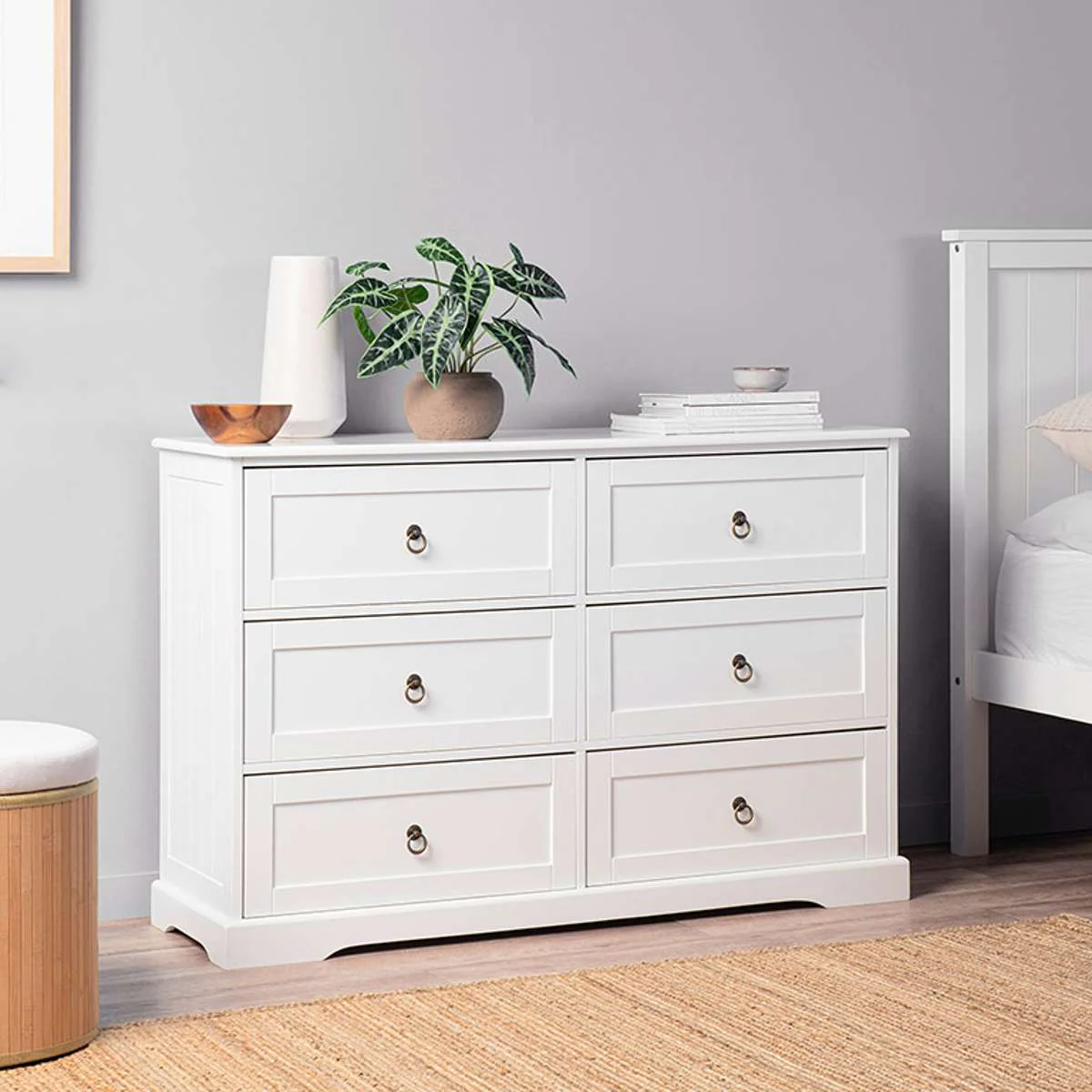 Hamptons Six Drawer - Wide - Image 10