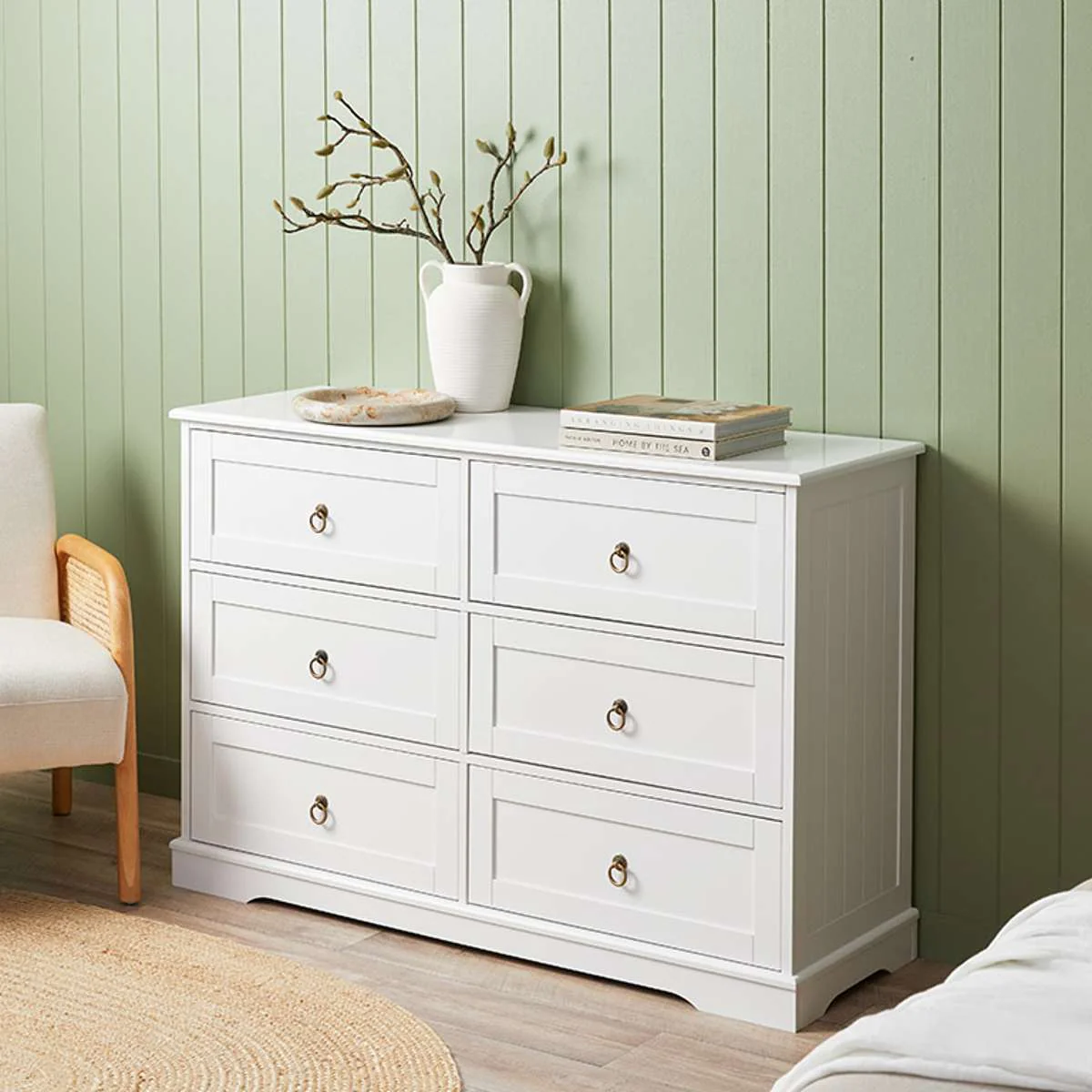 Hamptons Six Drawer - Wide - Image 3