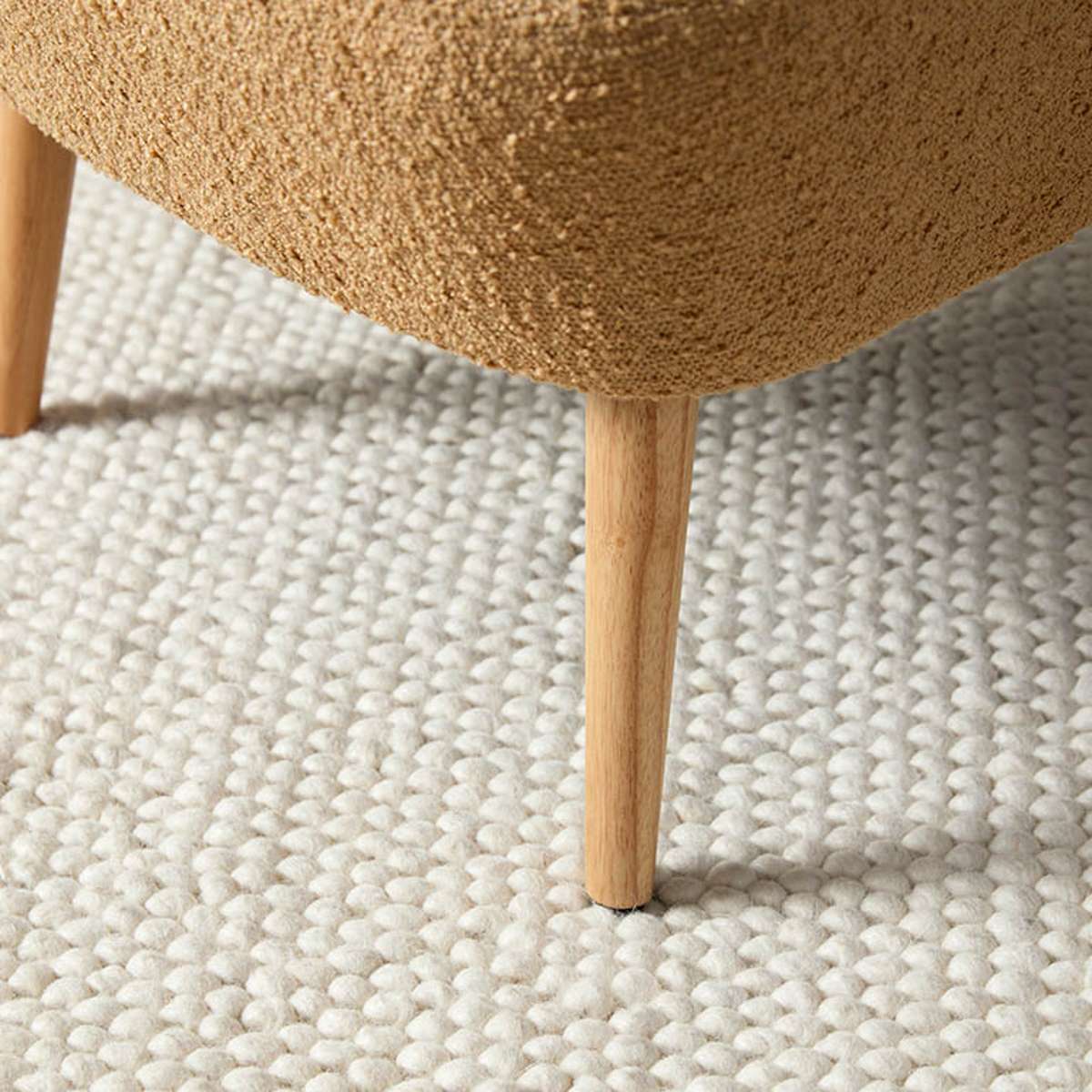 Harlyn Boucle Occasional Chair - Camel - Image 4
