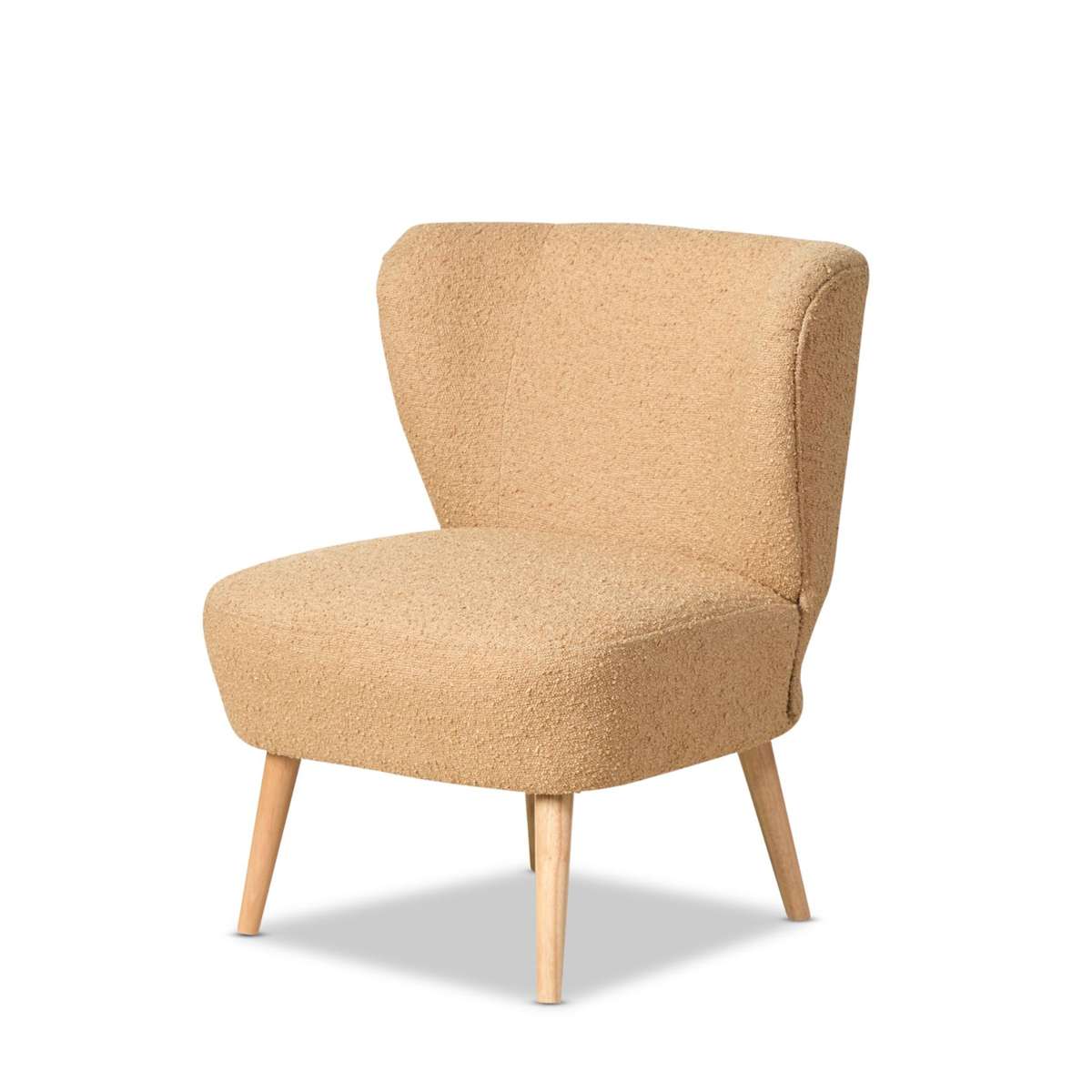 Harlyn Boucle Occasional Chair - Camel - Image 9