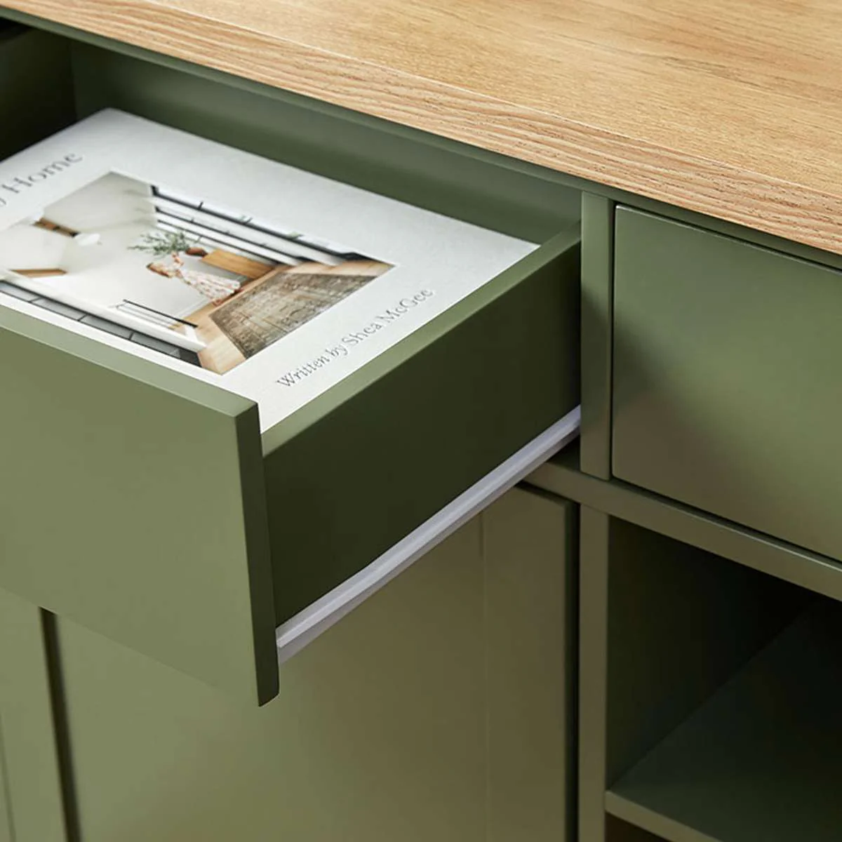 Hastings Buffet - Olive Green/Natural - Image 10
