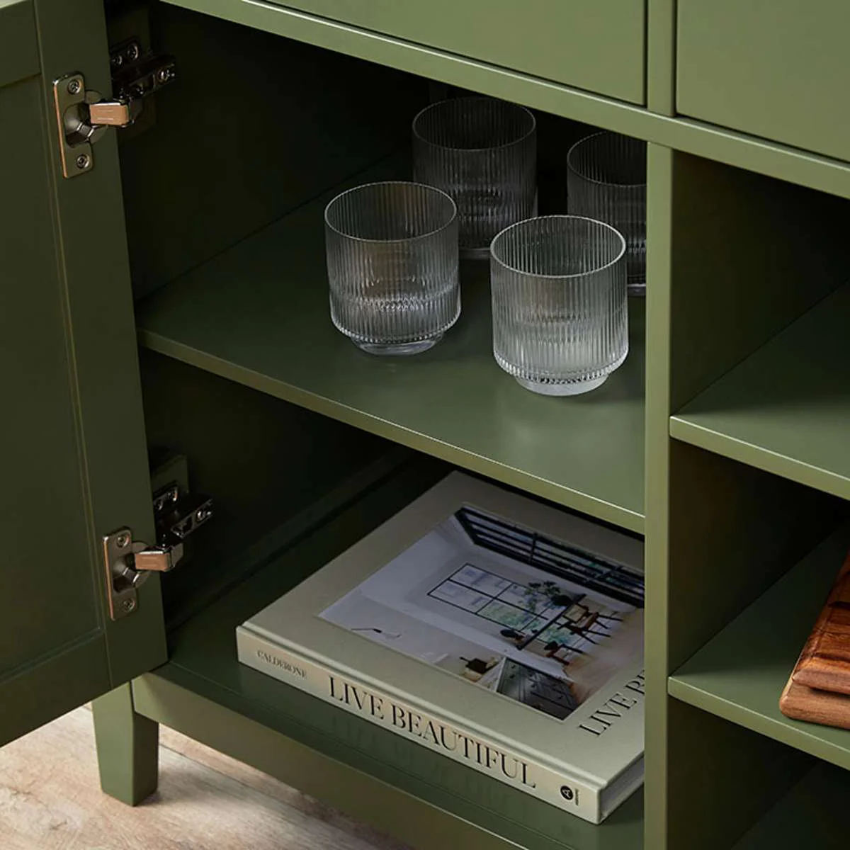 Hastings Buffet - Olive Green/Natural - Image 8