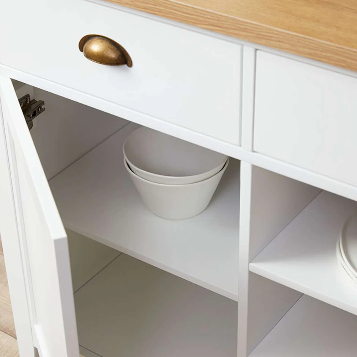 Hastings Buffet - White/Natural - Image 7