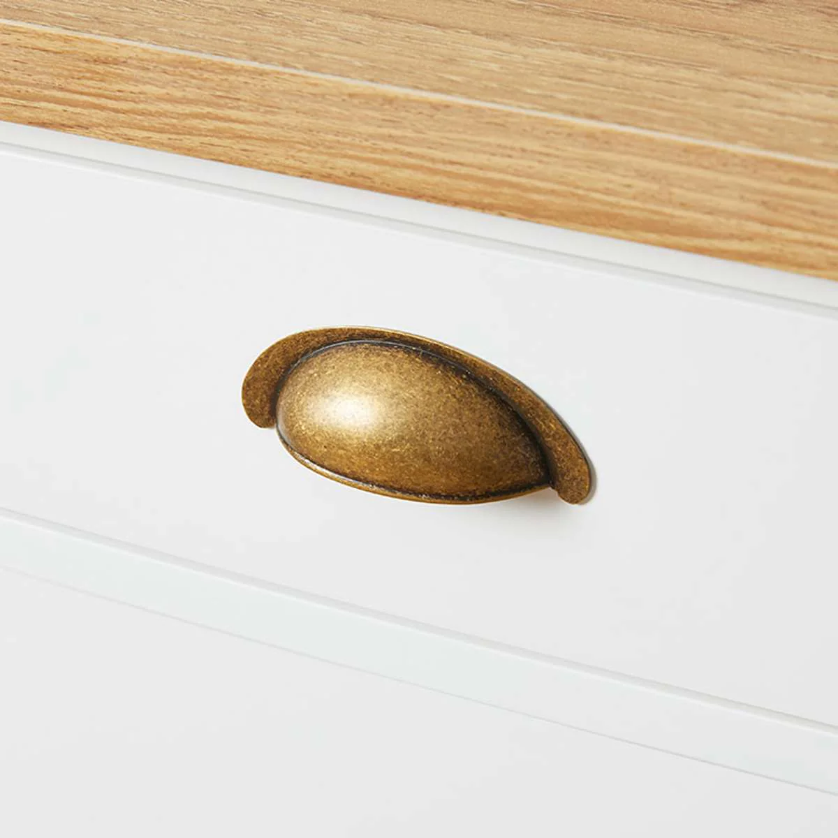 Hastings Desk - White/Natural - Image 8