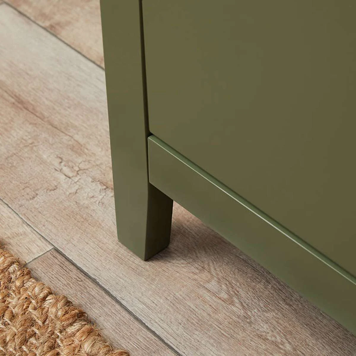 Hastings Six Drawer - Olive Green/Natural - Image 7