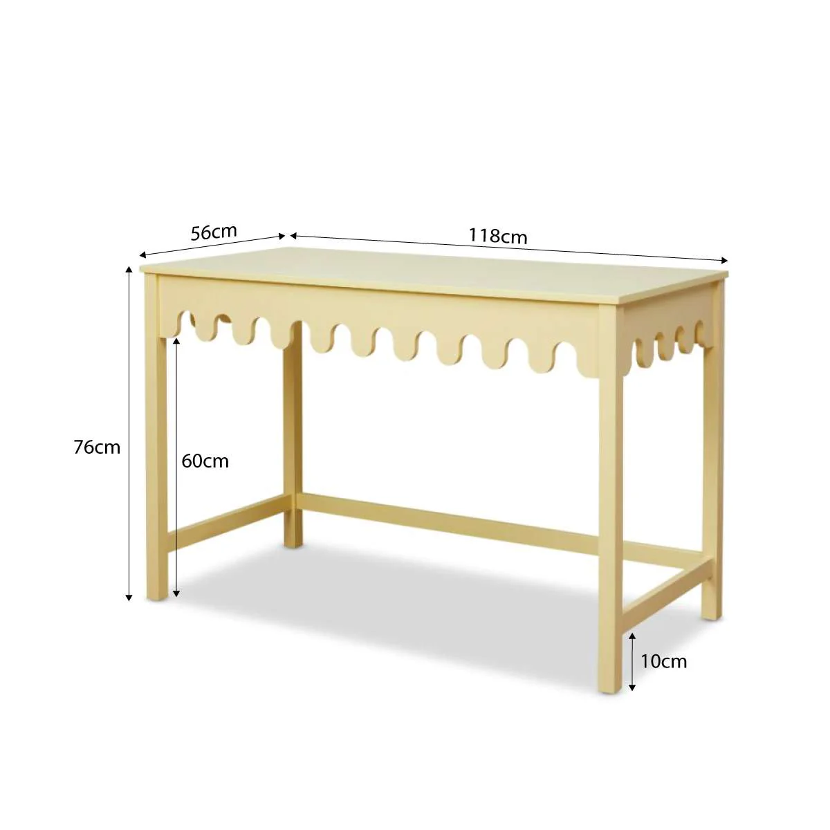 Ice Cream Desk - Yellow - Image 11