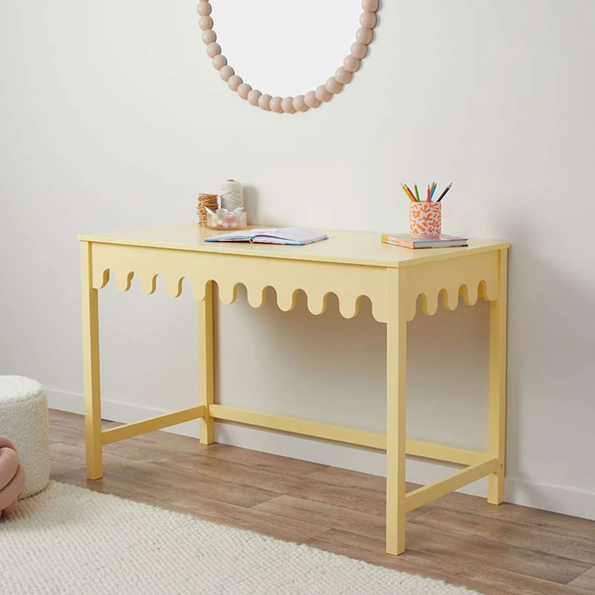 Ice Cream Desk - Yellow - Image 4