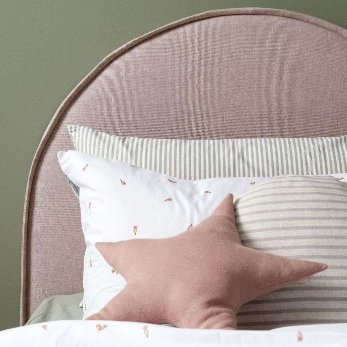 Imogen Single Bed - Dusty Pink - Image 5