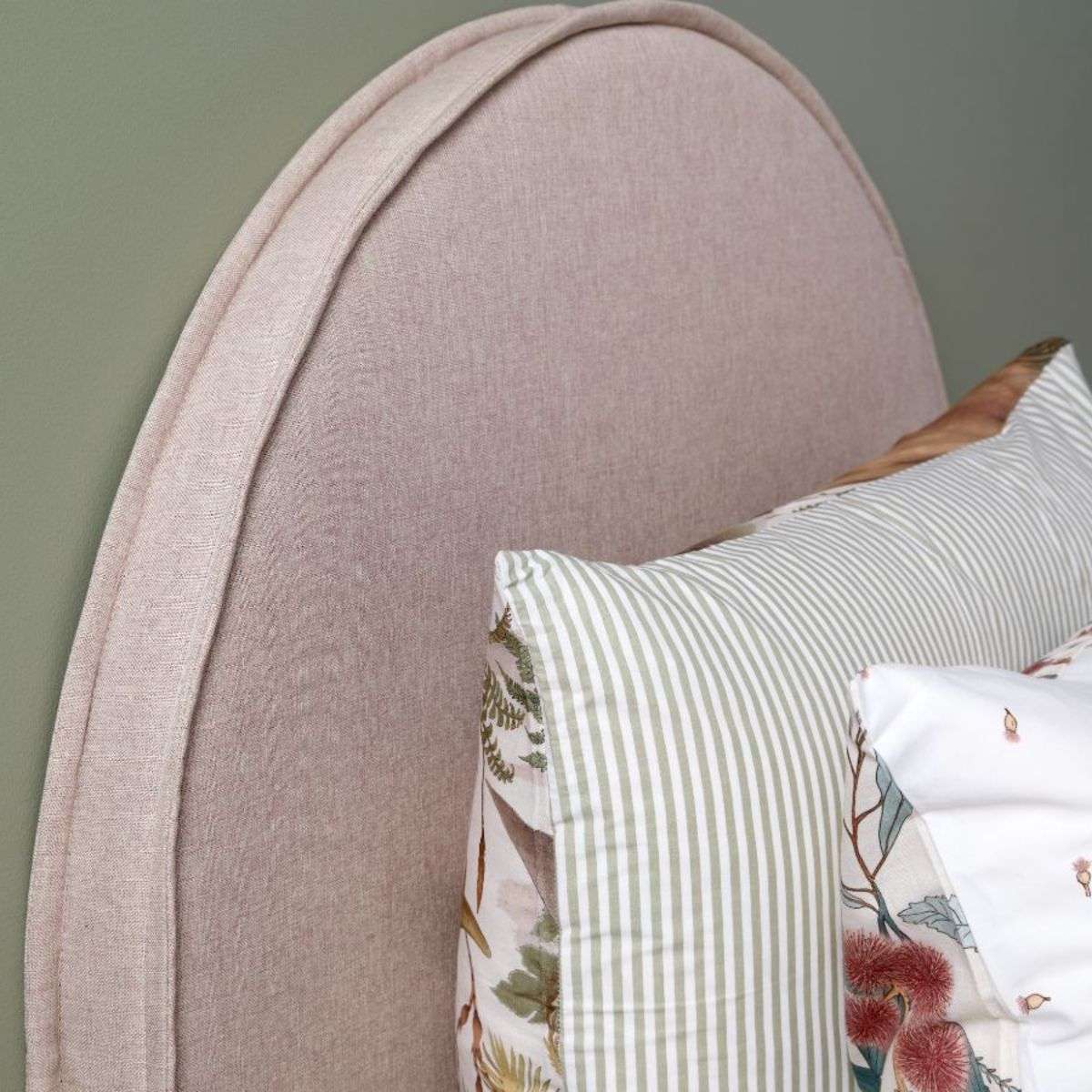 Imogen Single Bed - Dusty Pink - Image 7