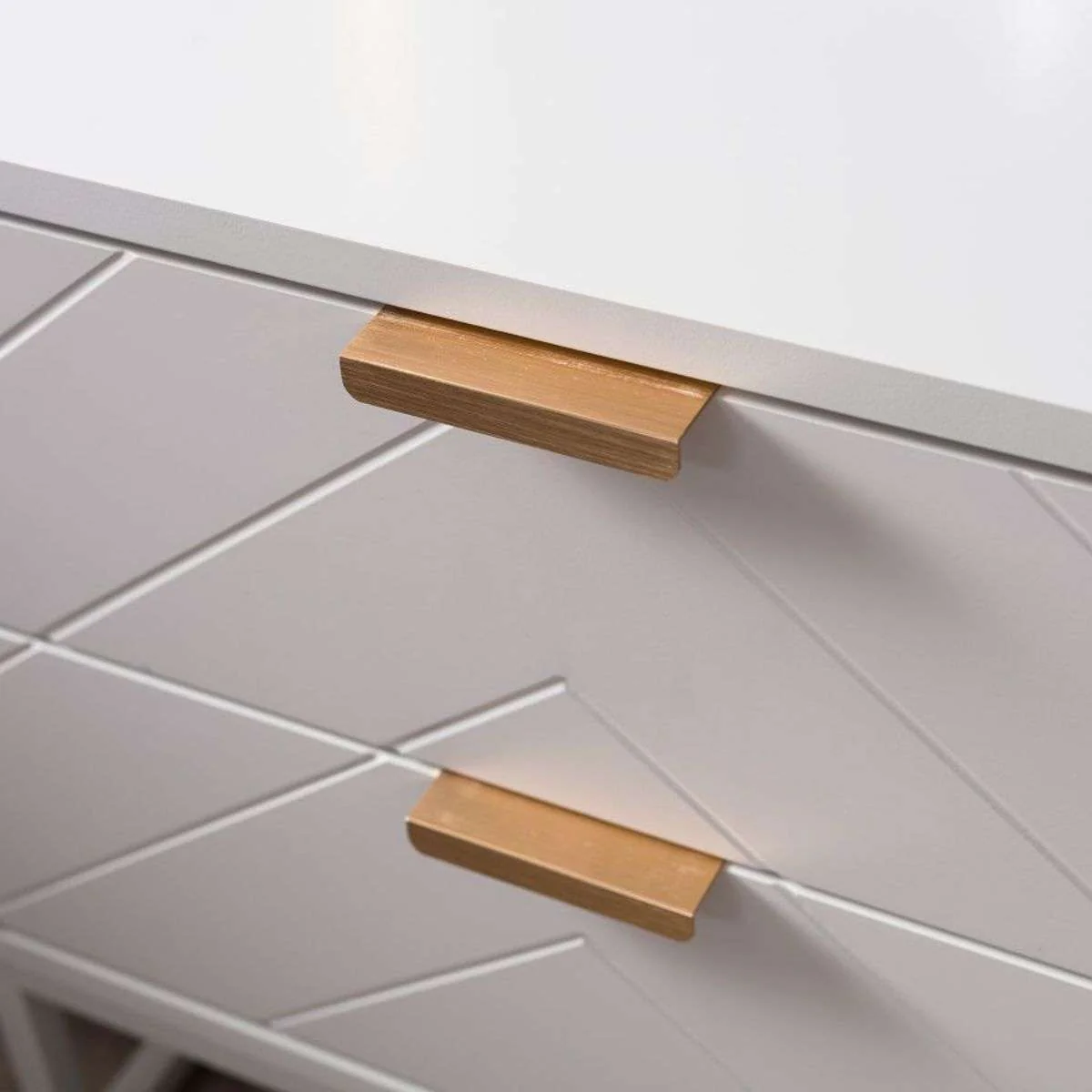 Inca Bedside Table - White - Image 3