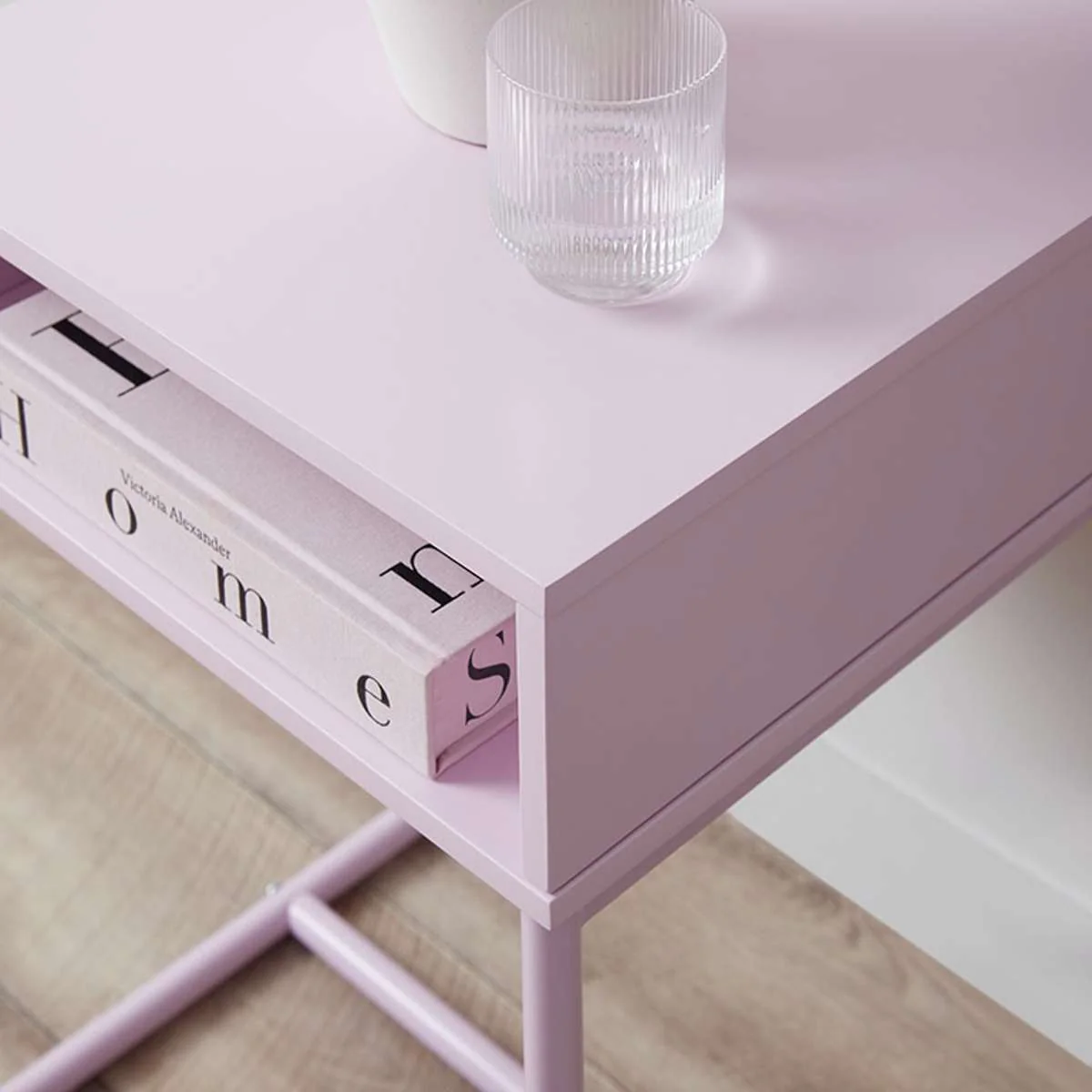 Jude Bedside Table - Lilac - Image 2