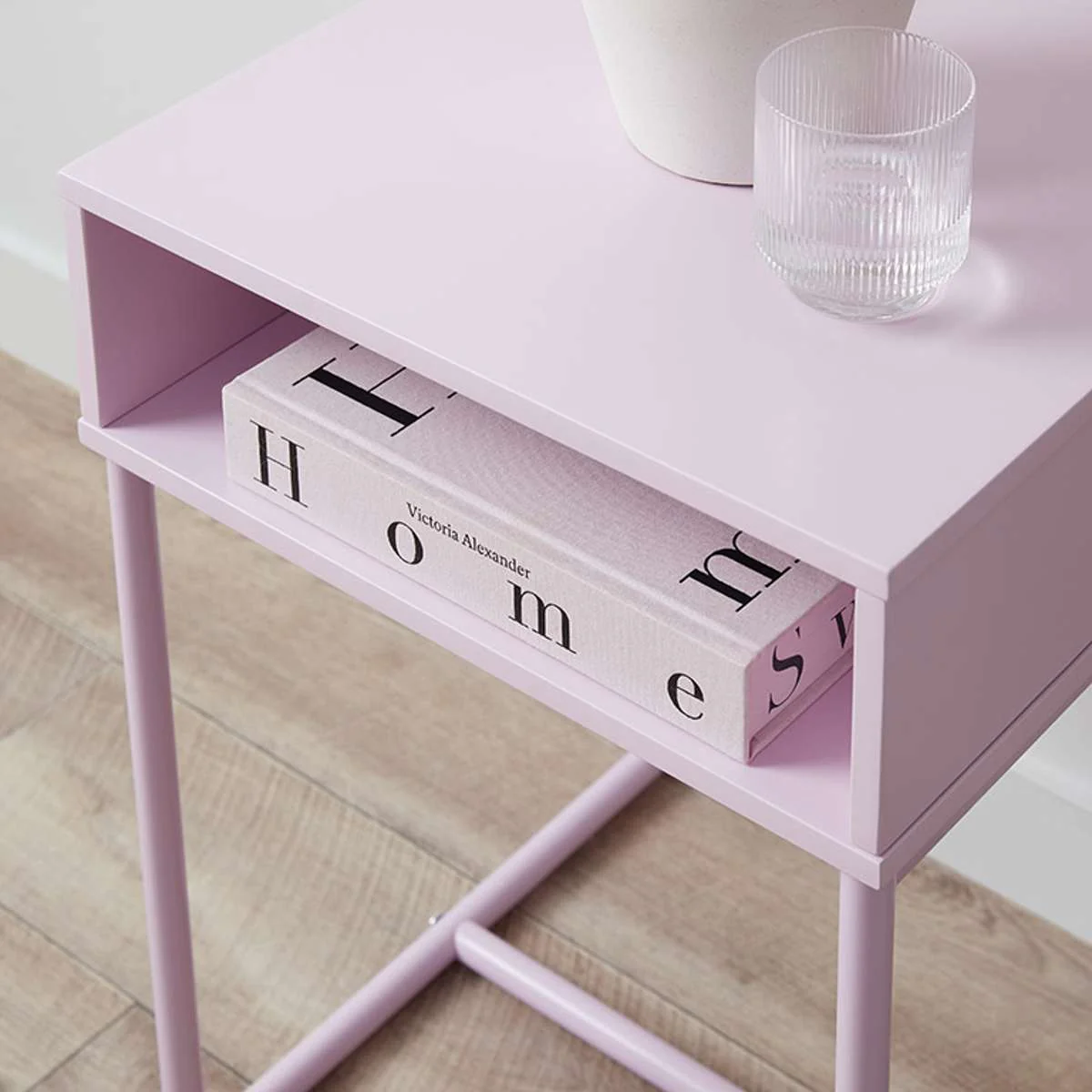 Jude Bedside Table - Lilac - Image 4