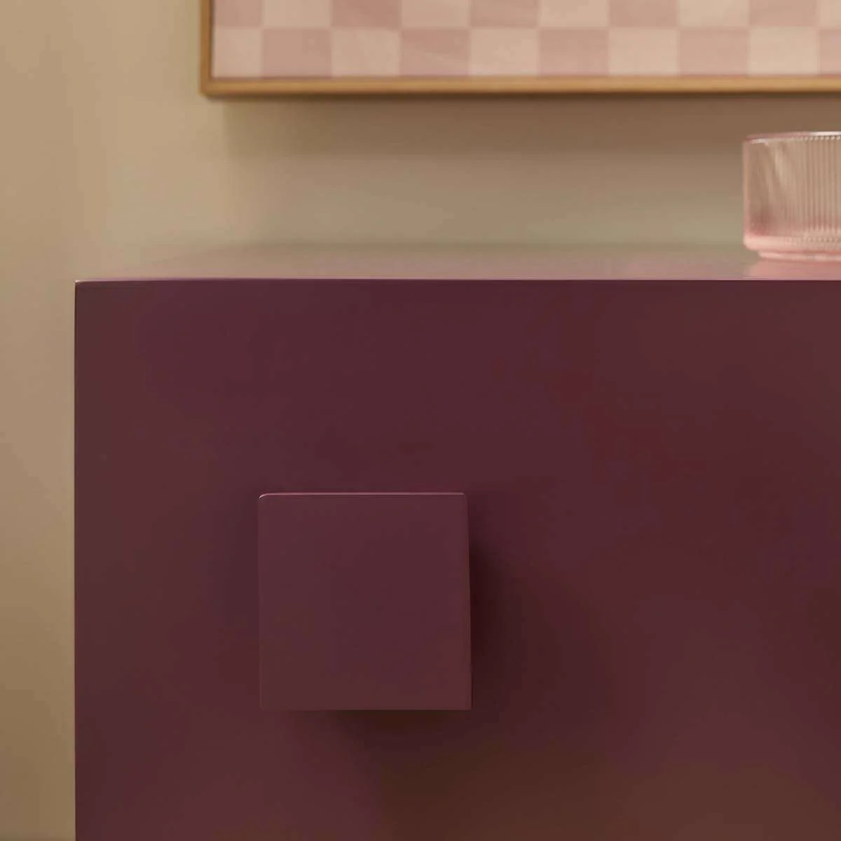 Kei Bedside Table - Plum - Image 4
