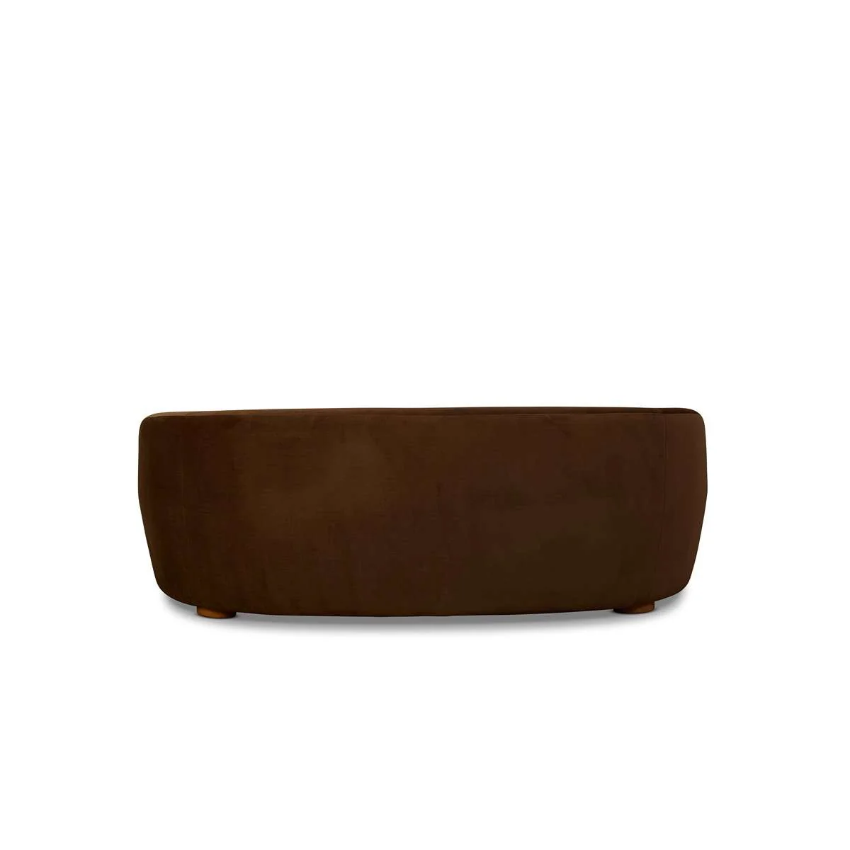 Lyle Pebble 2.5 Seater Sofa - Chocolate Velvet - Image 13