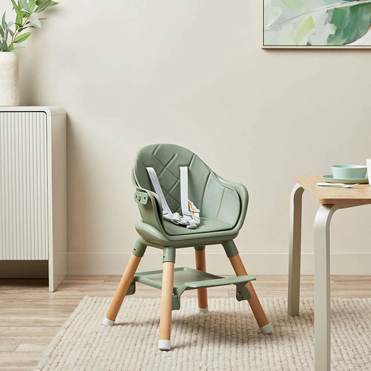 Macey 3-in-1 Highchair - Fern - Image 3