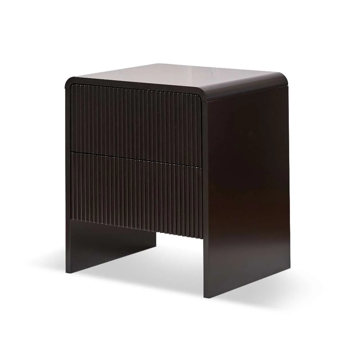 Majorca Bedside Table - Black - Image 10