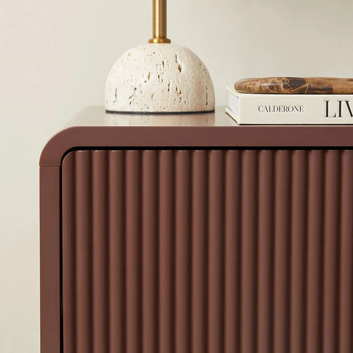 Majorca Bedside Table - Chocolate - Image 2