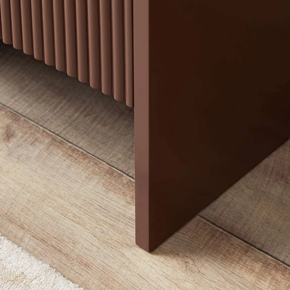 Majorca Bedside Table - Chocolate - Image 6