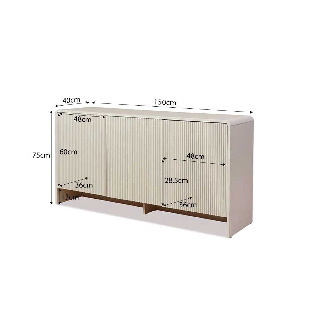Majorca Buffet - Beige - Image 16