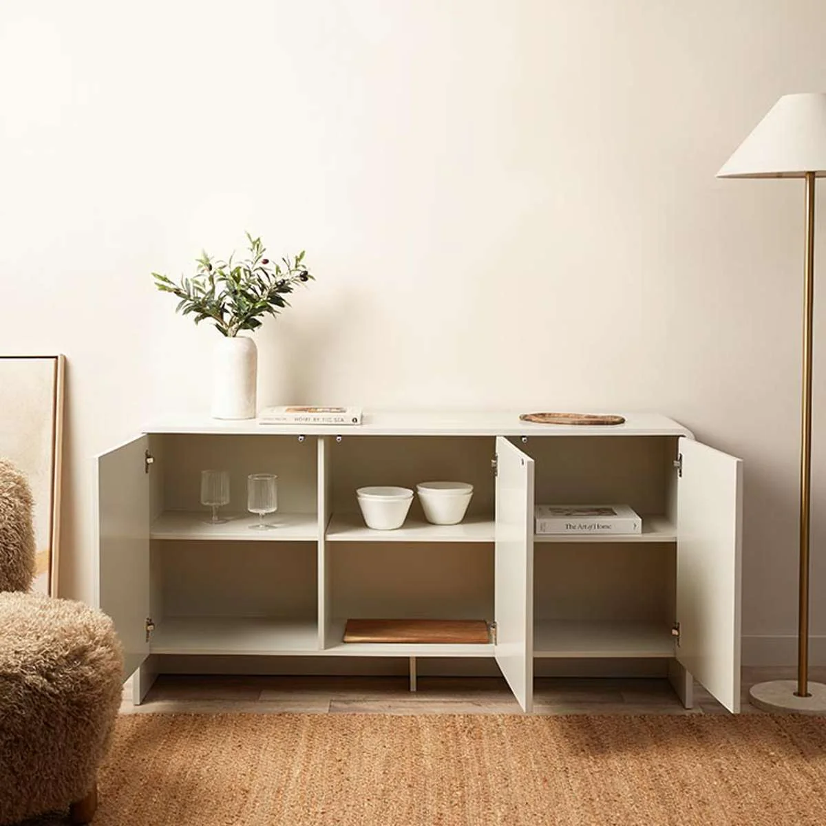 Majorca Buffet - Beige - Image 3