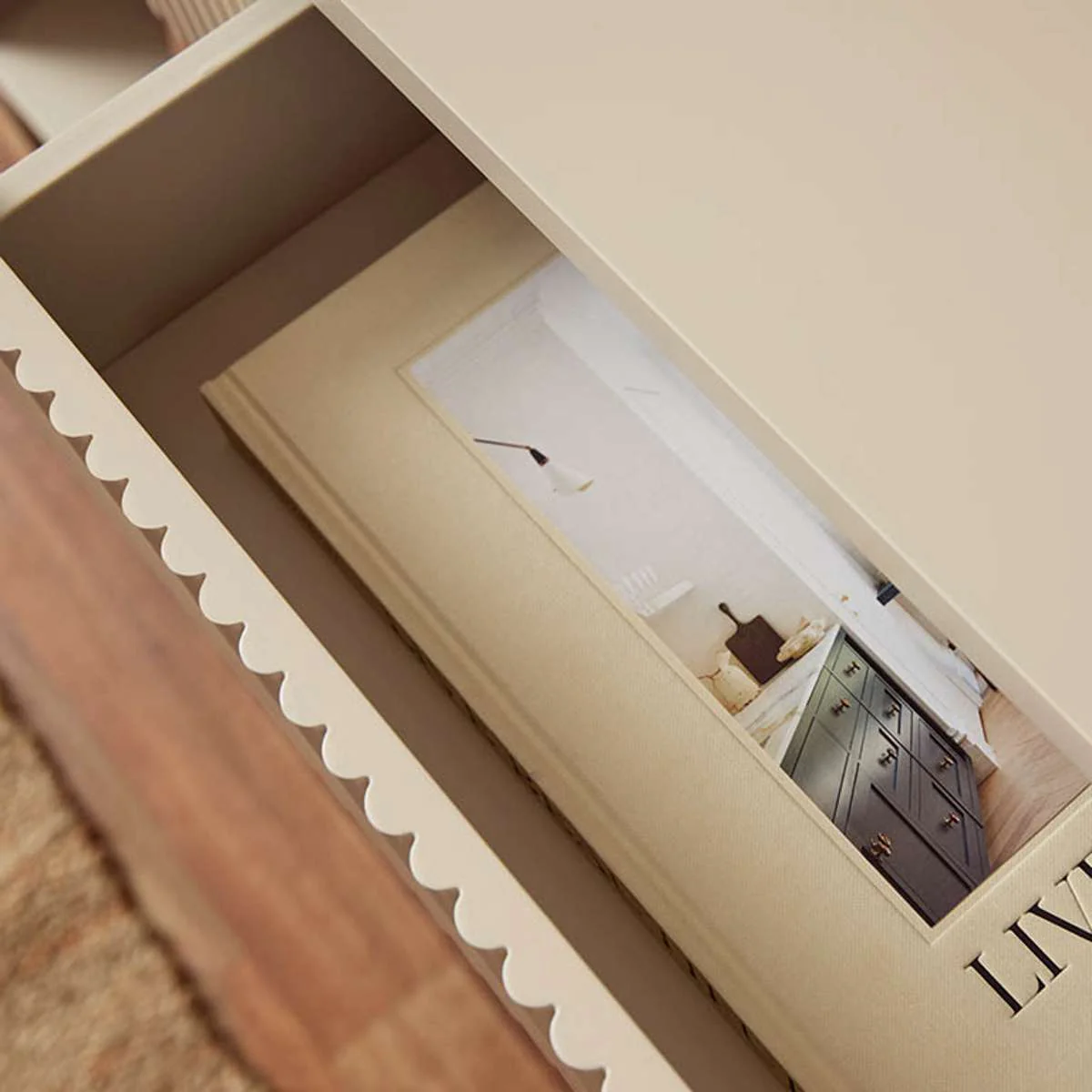 Majorca Console Table - Beige - Image 4
