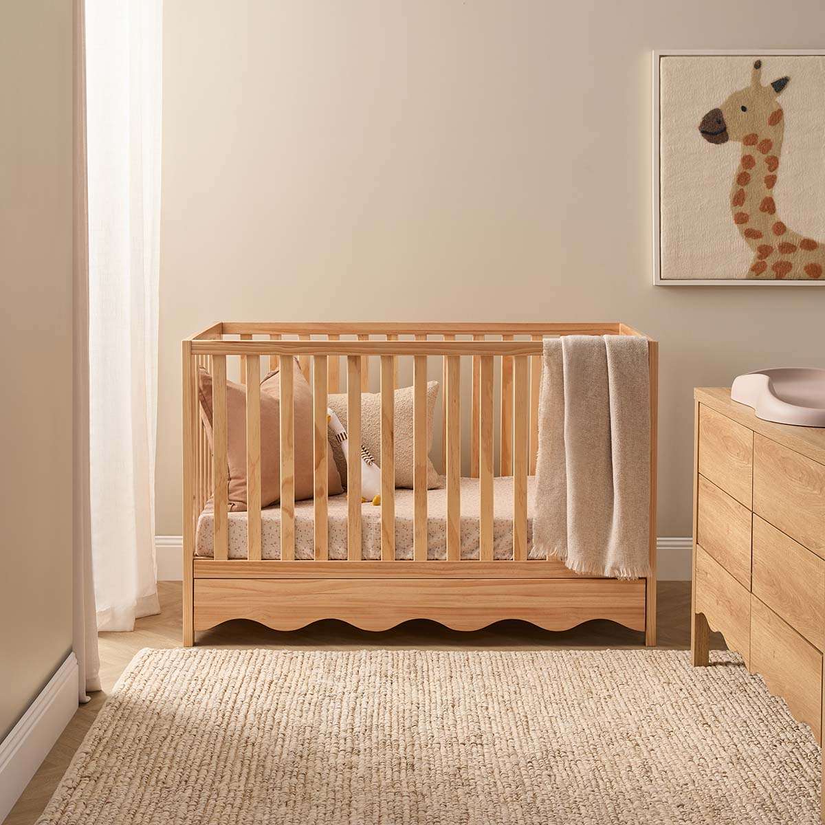 Malena Cot - Natural - Image 2