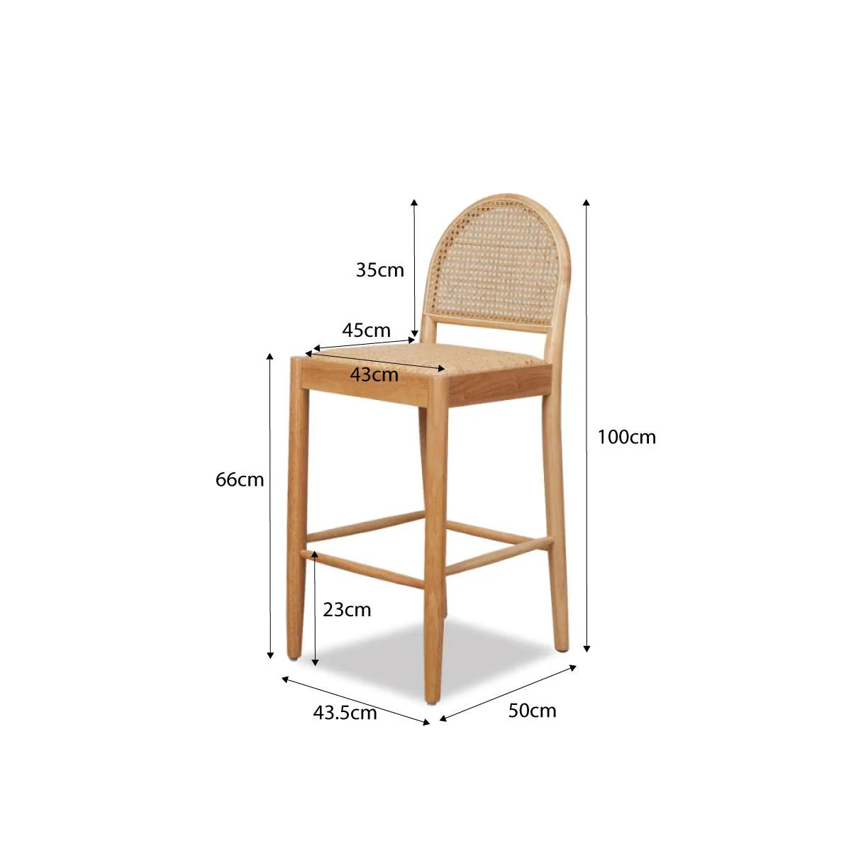 Mateo Bar Stool - Set of Two Bundle - Image 3