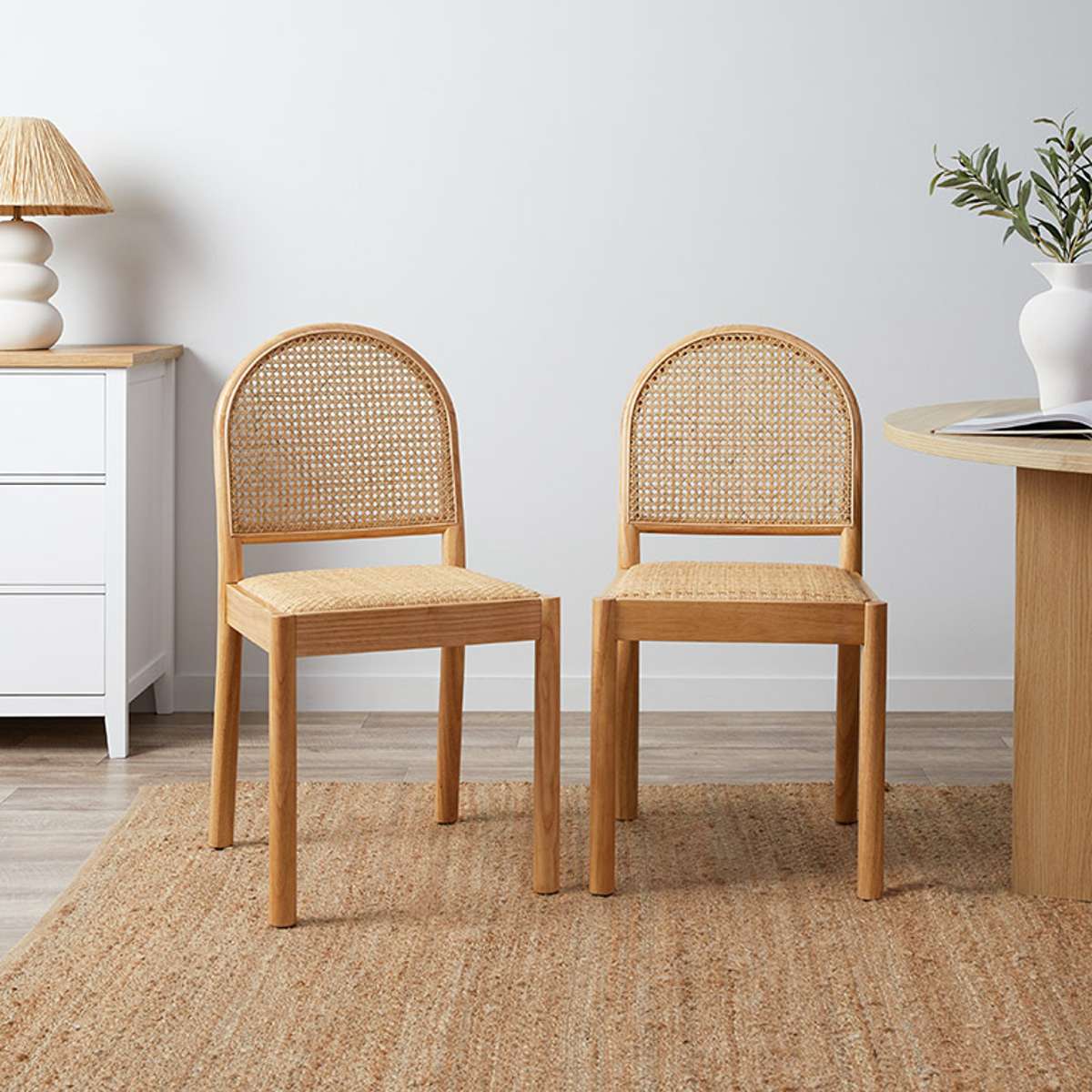 Amara Table Bench and Mateo Six Piece Dining Set - Image 4
