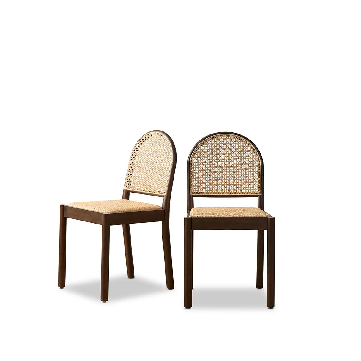 Mateo Dining Chair - Walnut Set of Four Bundle - Image 3