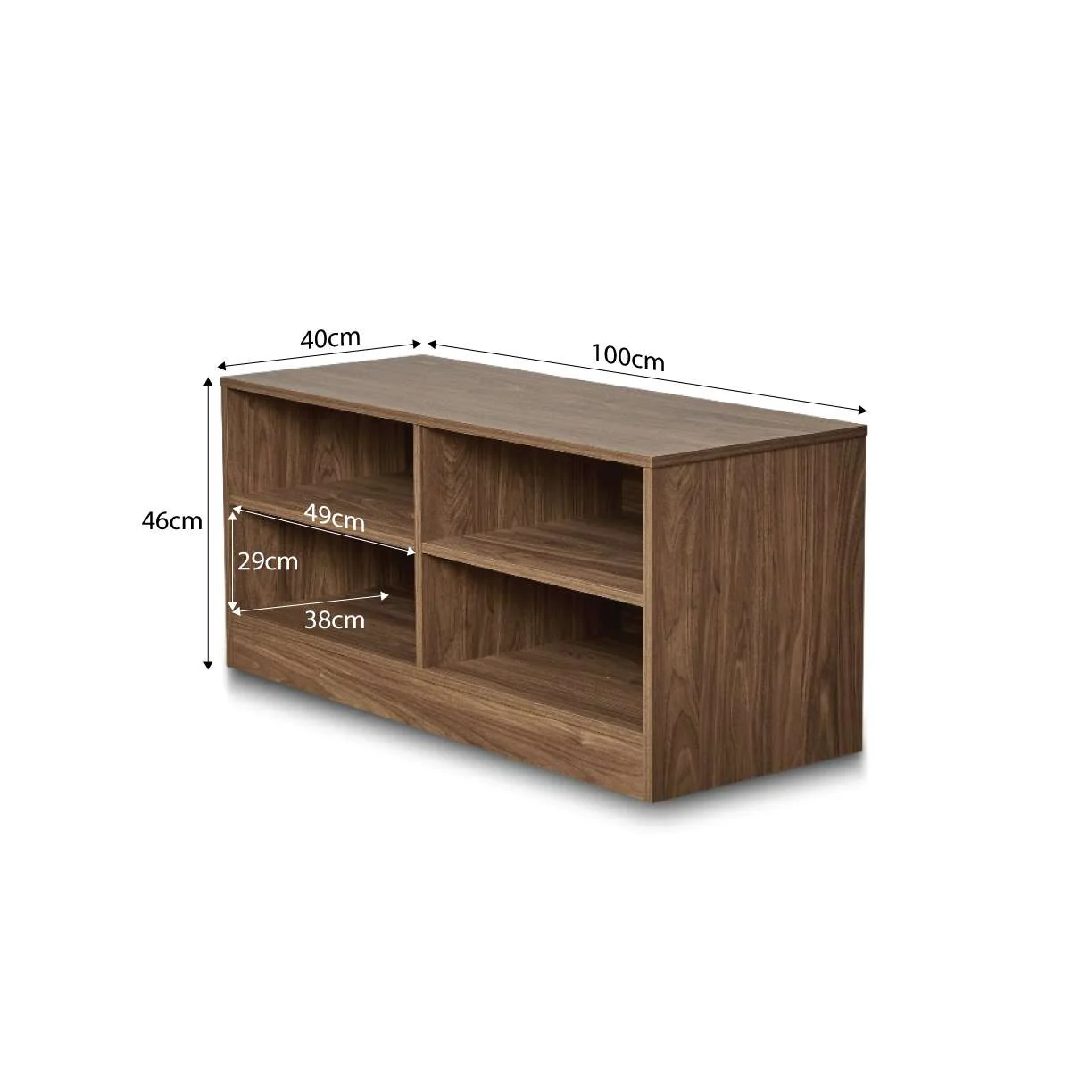 Maverick Storage Bench - Pecan - Image 7