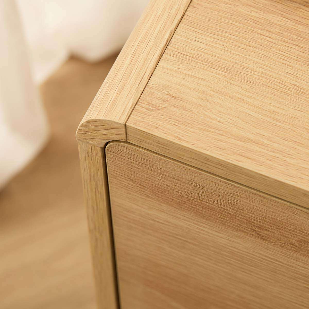 McKenna Bedside Table - Natural - Image 5