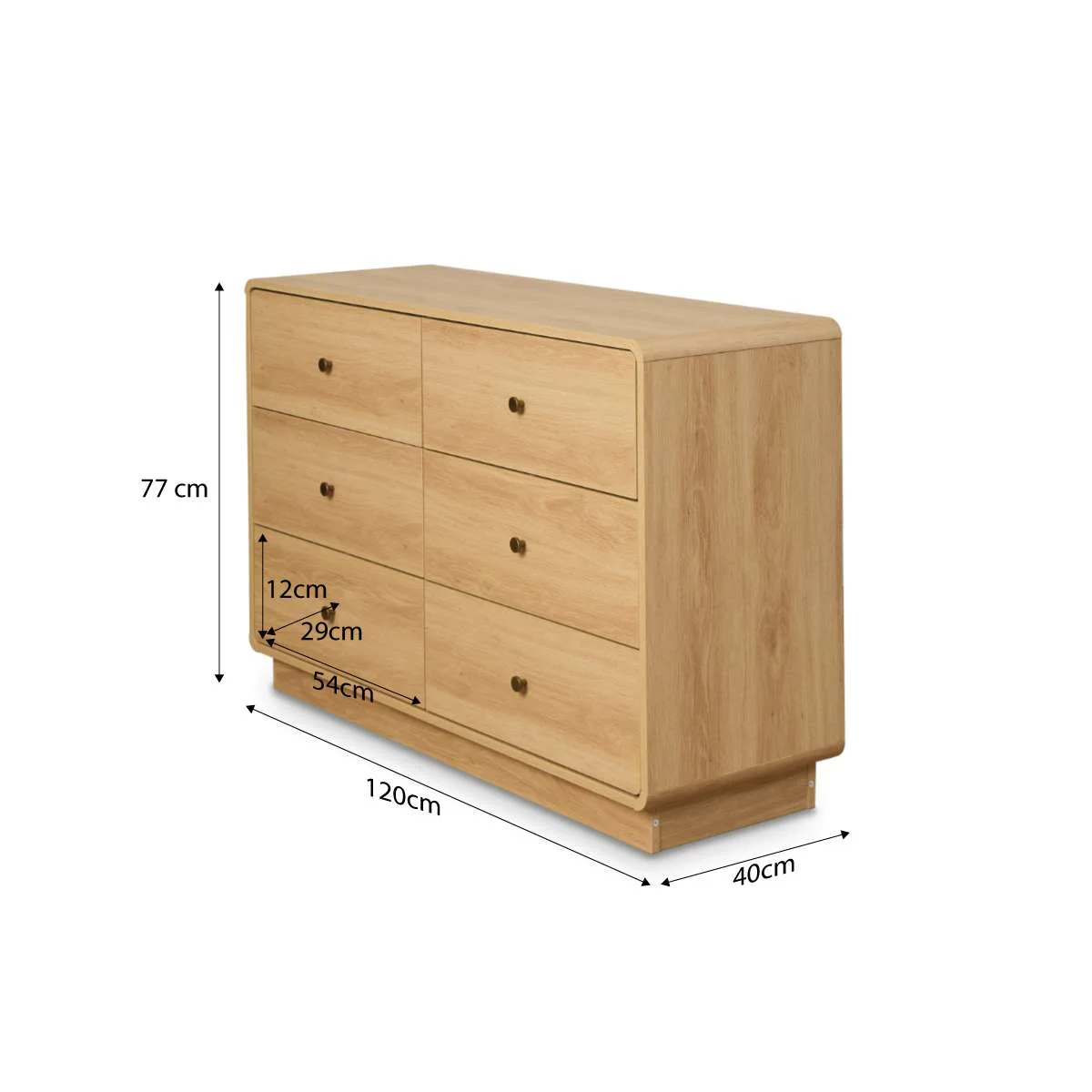 McKenna Six Drawer - Natural - Image 8