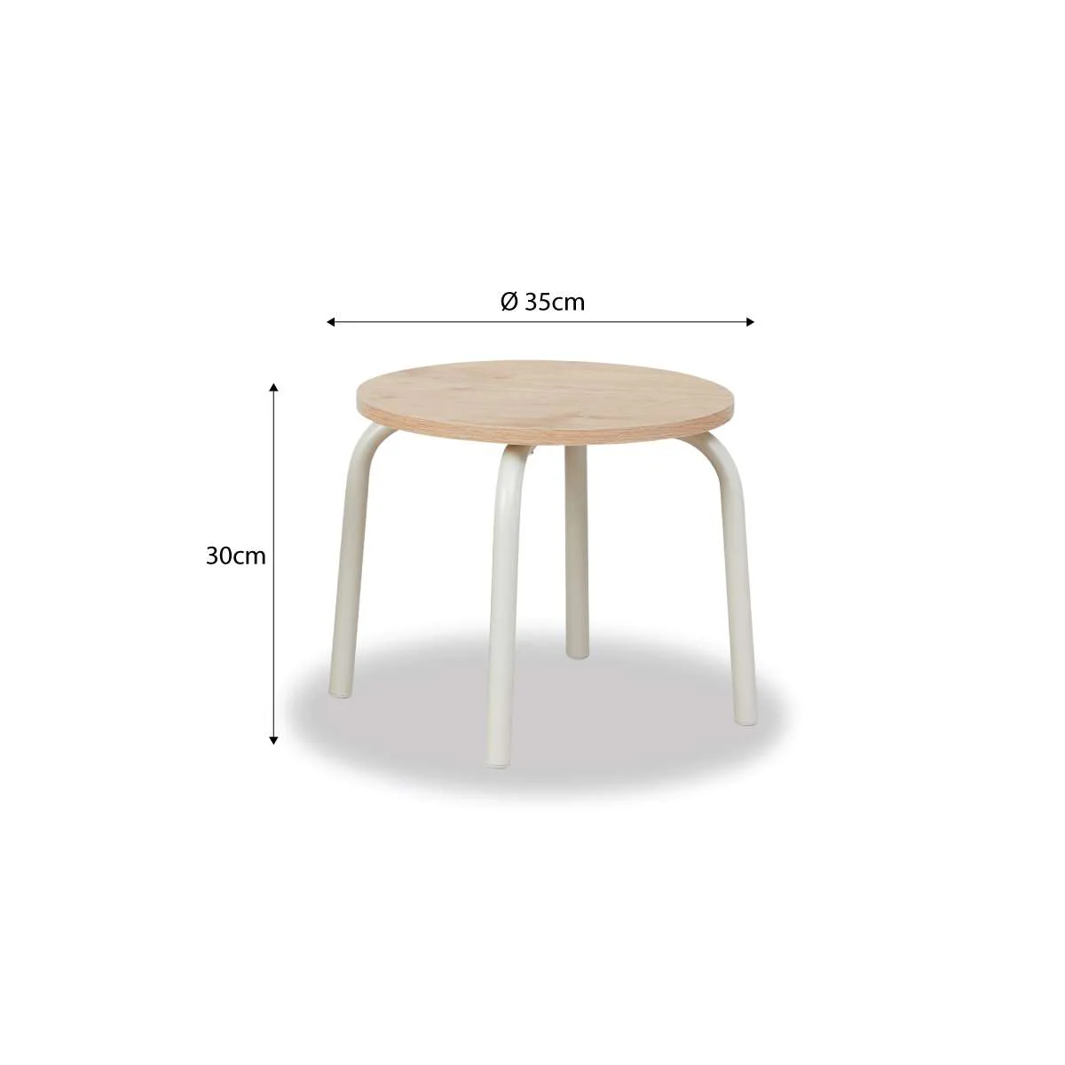 Mini Brixton Cream Two Seater Set - Image 5