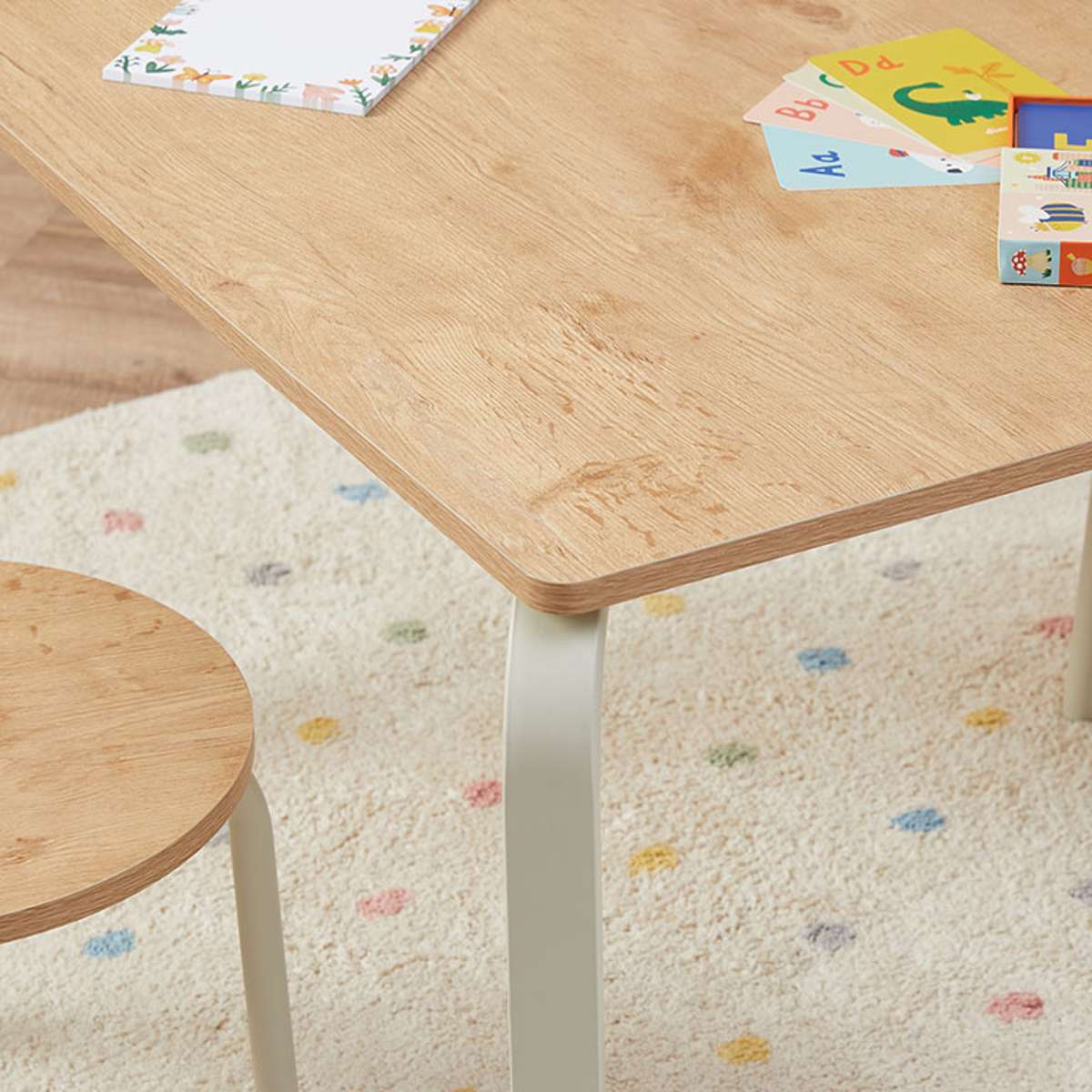 Mini Brixton Play Table - Cream - Image 2