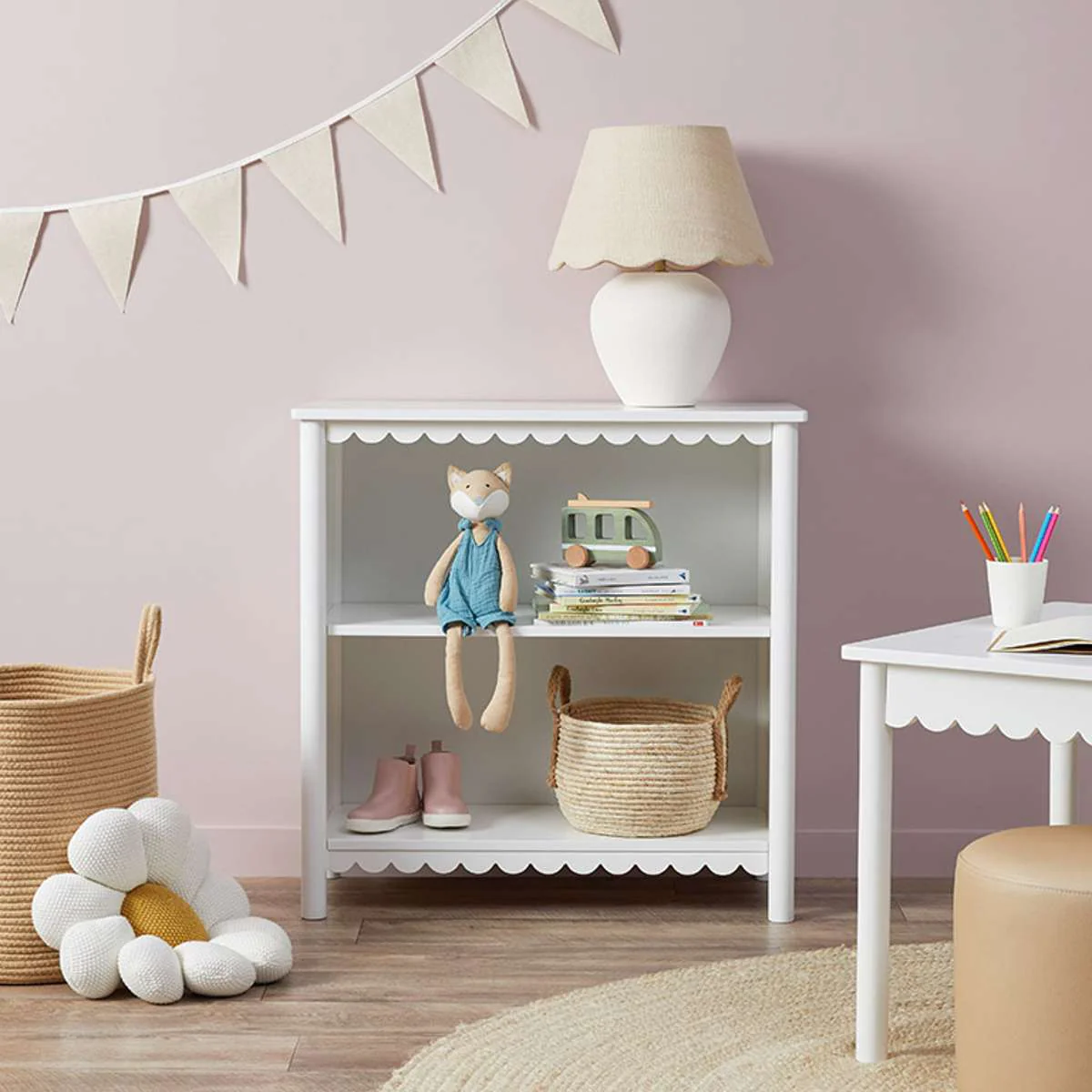 Mini Maisie Play Table + Bookcase Set - Image 3