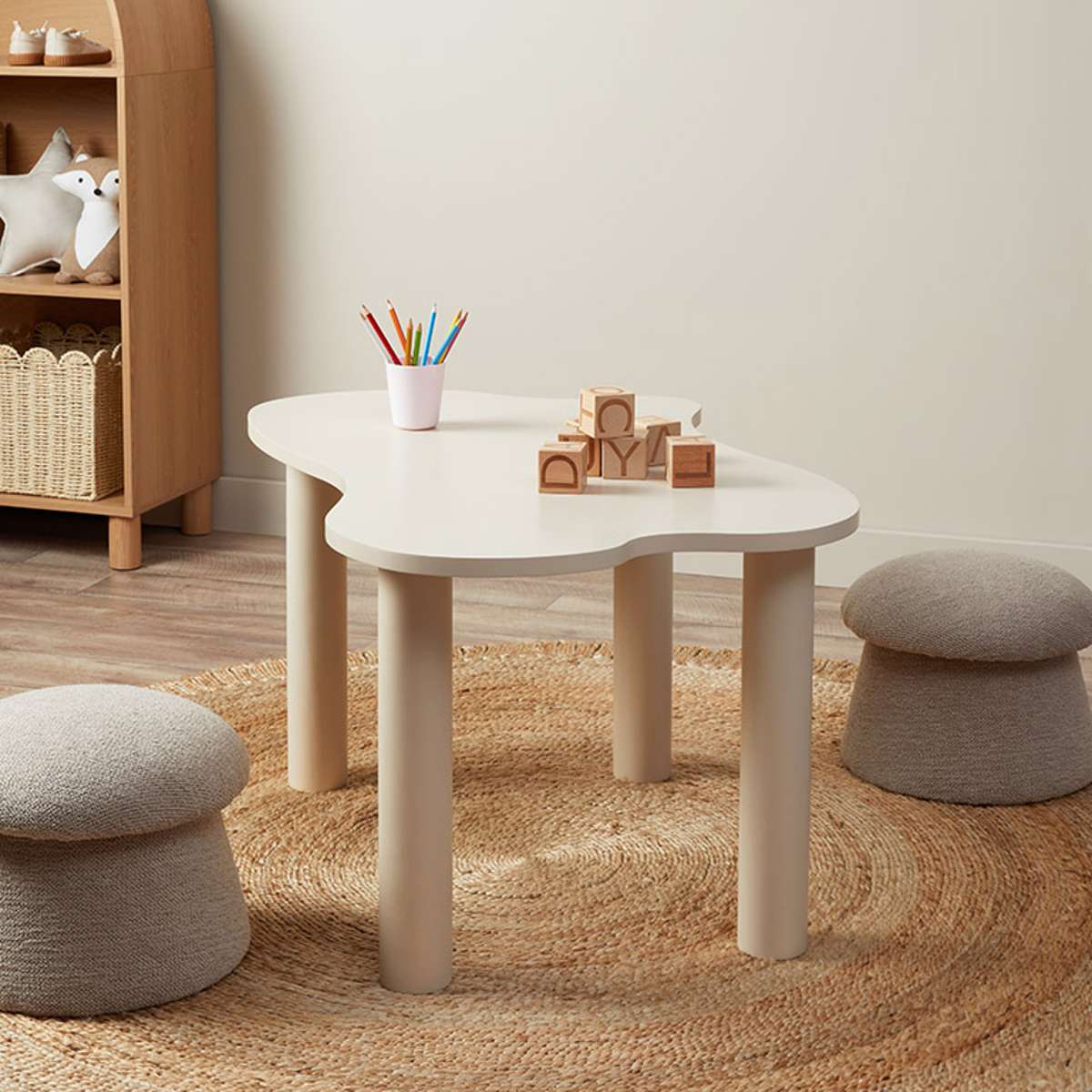 Mini Pebble Play Table - Beige - Image 3