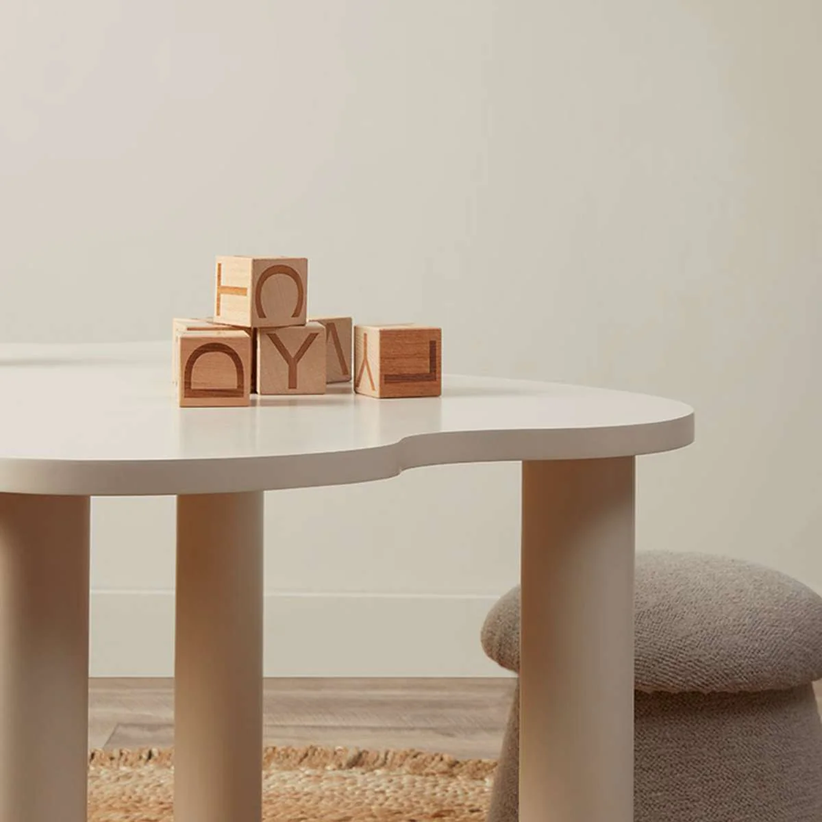 Mini Pebble Play Table - Beige - Image 4