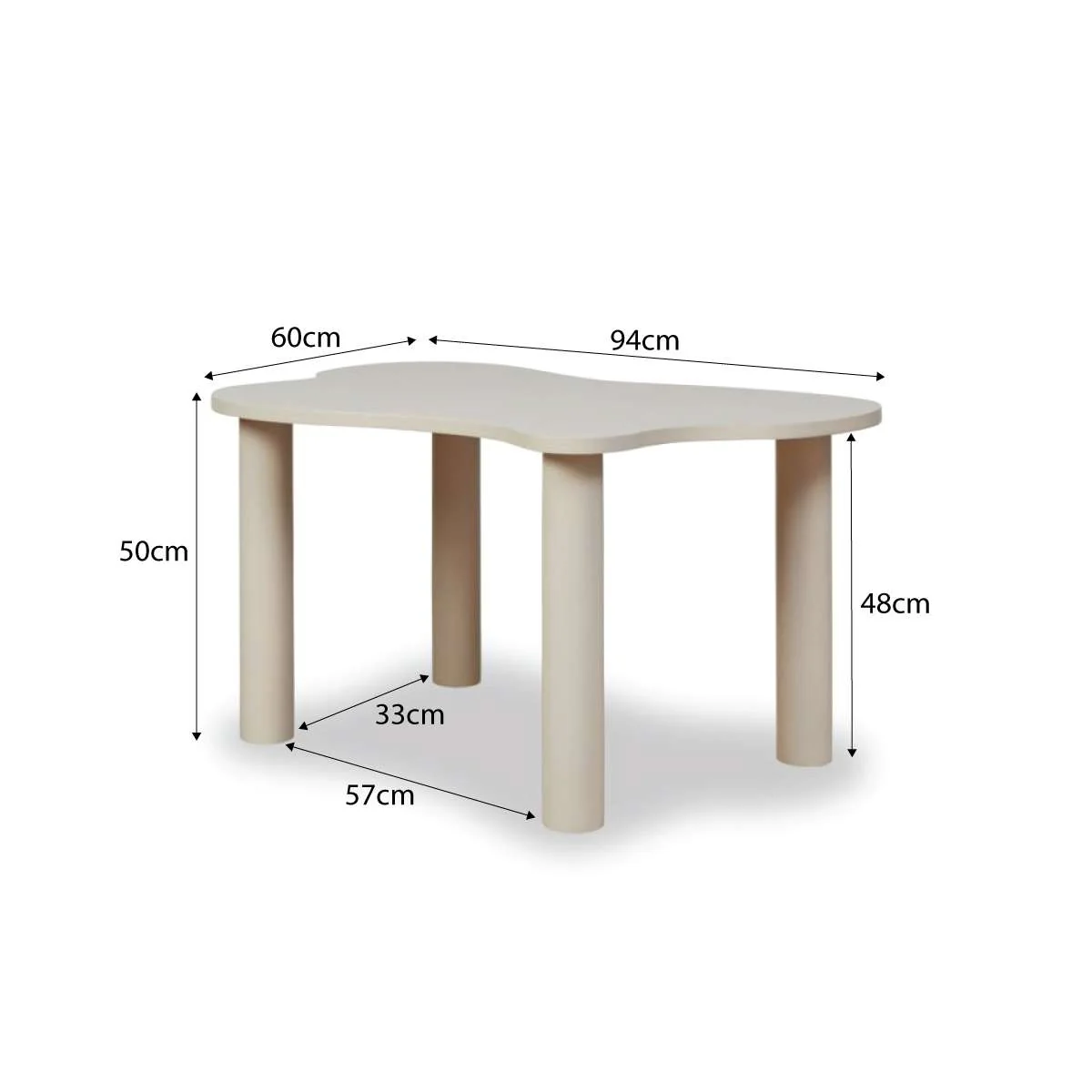 Mini Pebble Play Table - Beige - Image 8