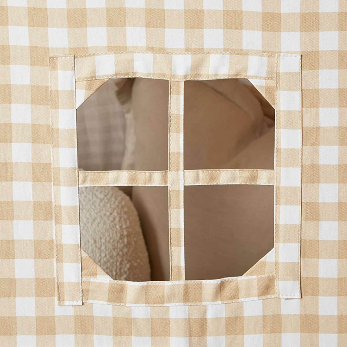 Minka House - Beige Gingham - Image 4
