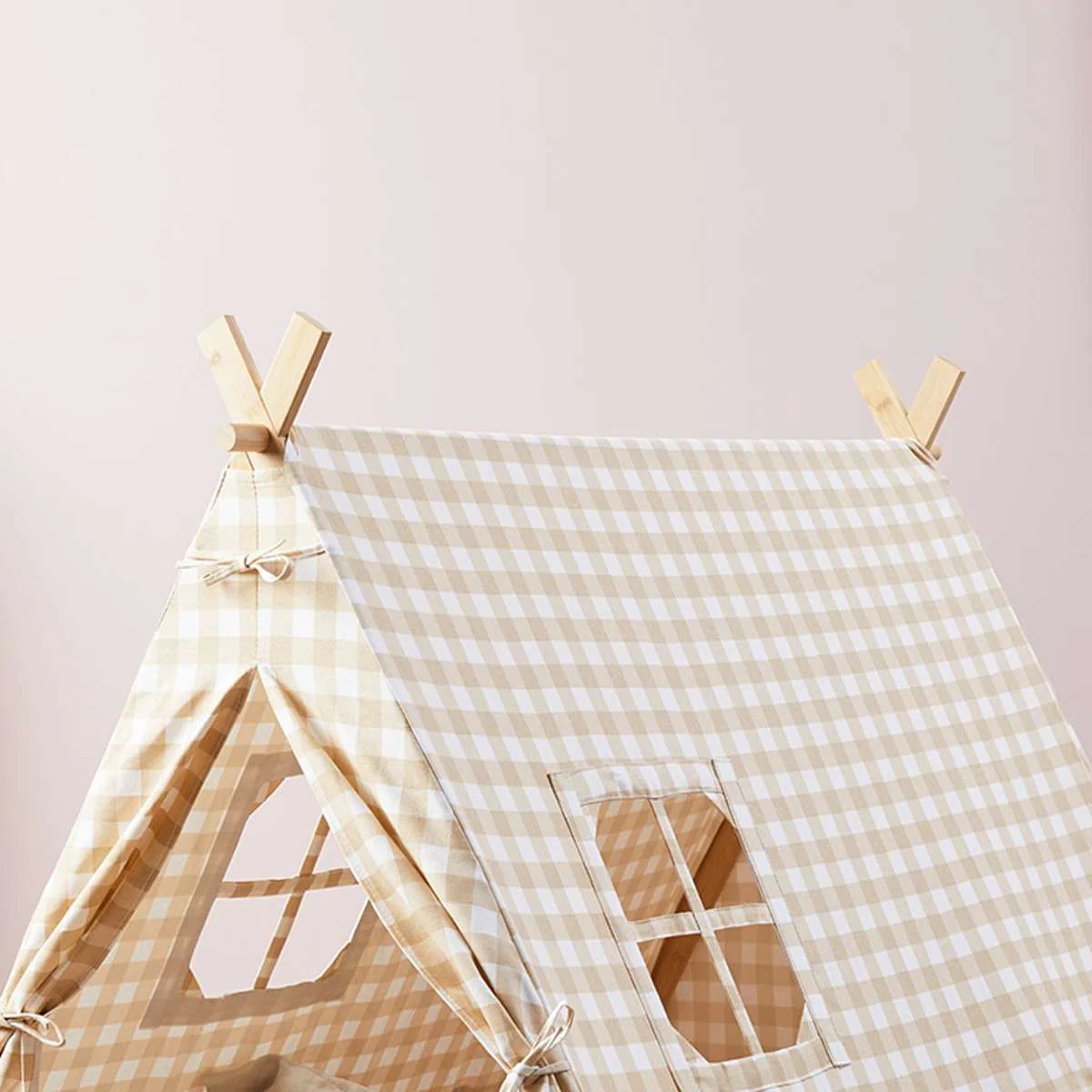 Minka House - Beige Gingham - Image 6