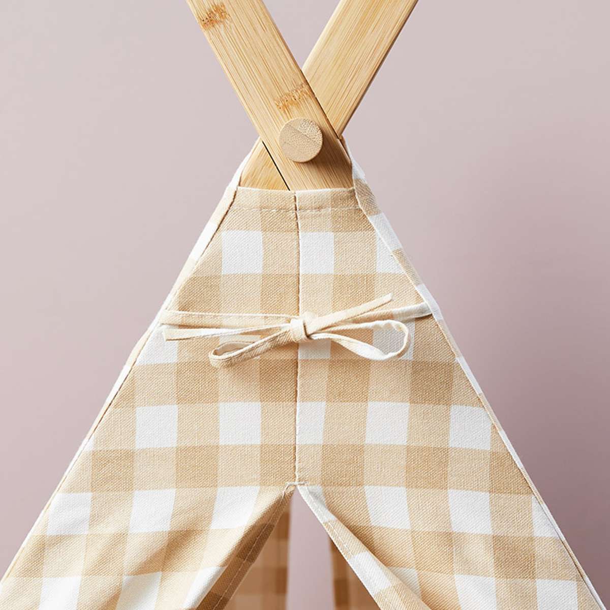 Minka House - Beige Gingham - Image 7