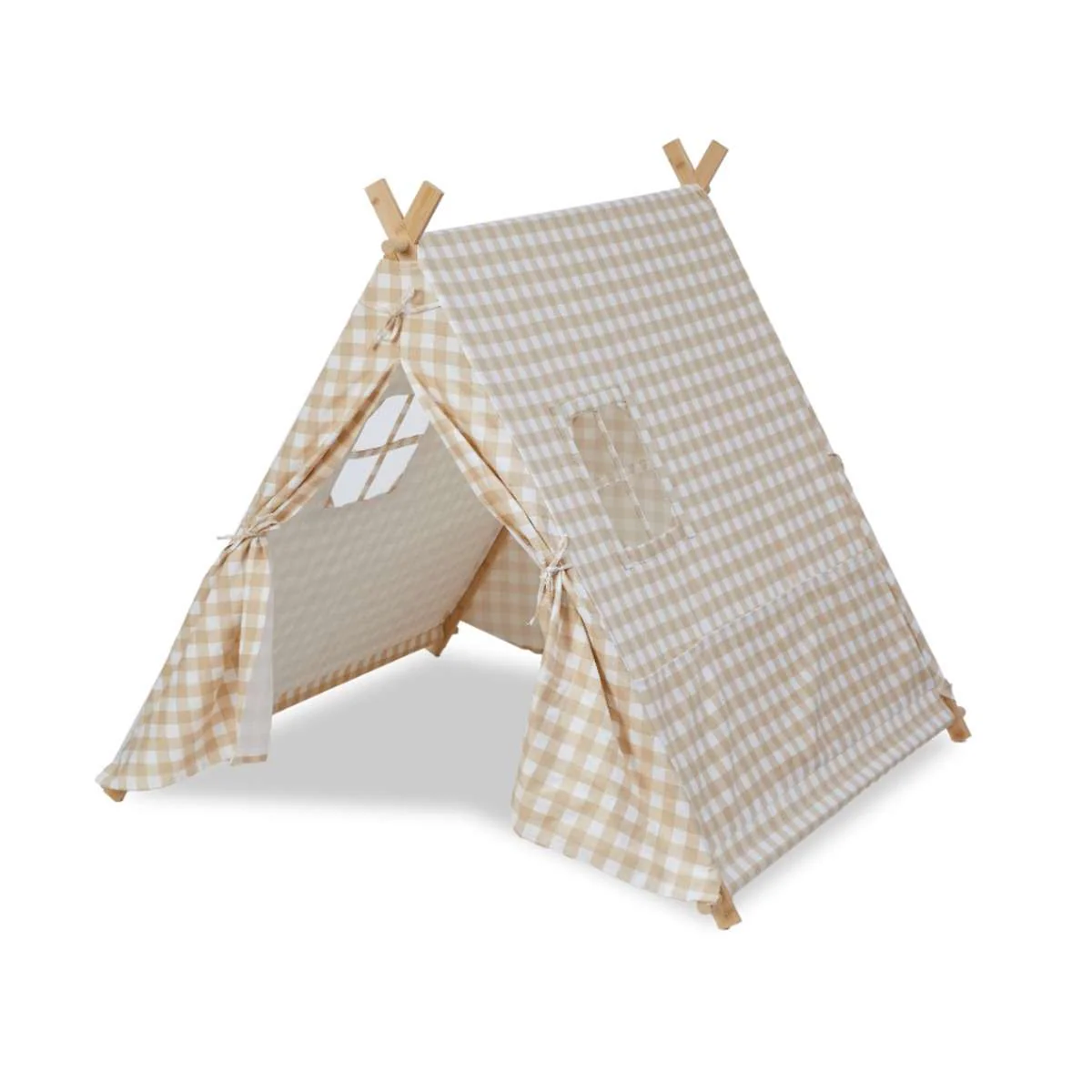 Minka House - Beige Gingham - Image 9