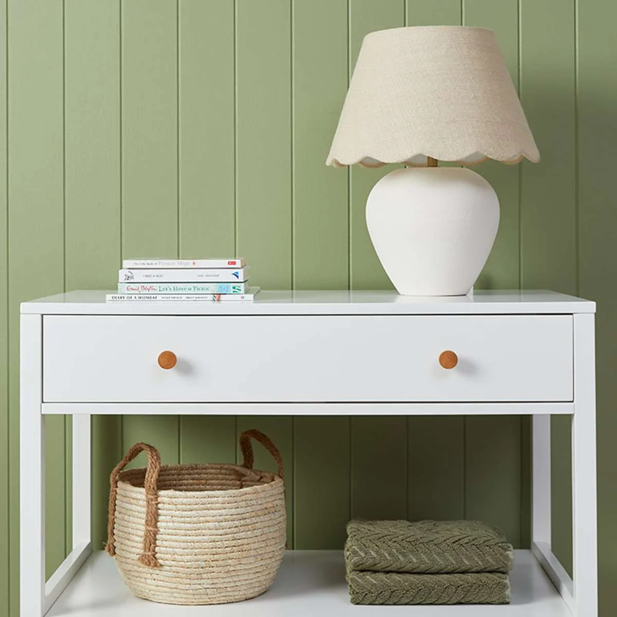 Mocka Change Table With Removable Top - White - Image 6