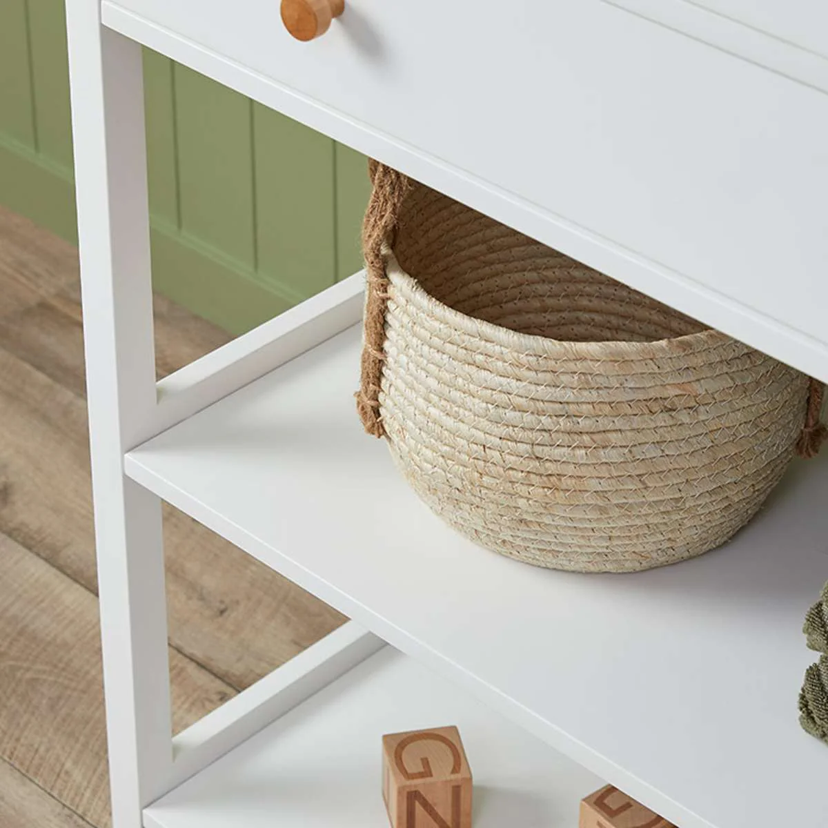 Mocka Change Table With Removable Top - White - Image 8