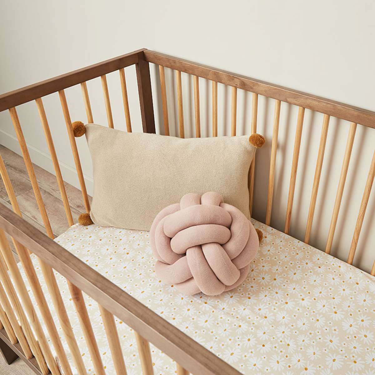 Mocka Dream Cot - Almond/Natural - Image 2
